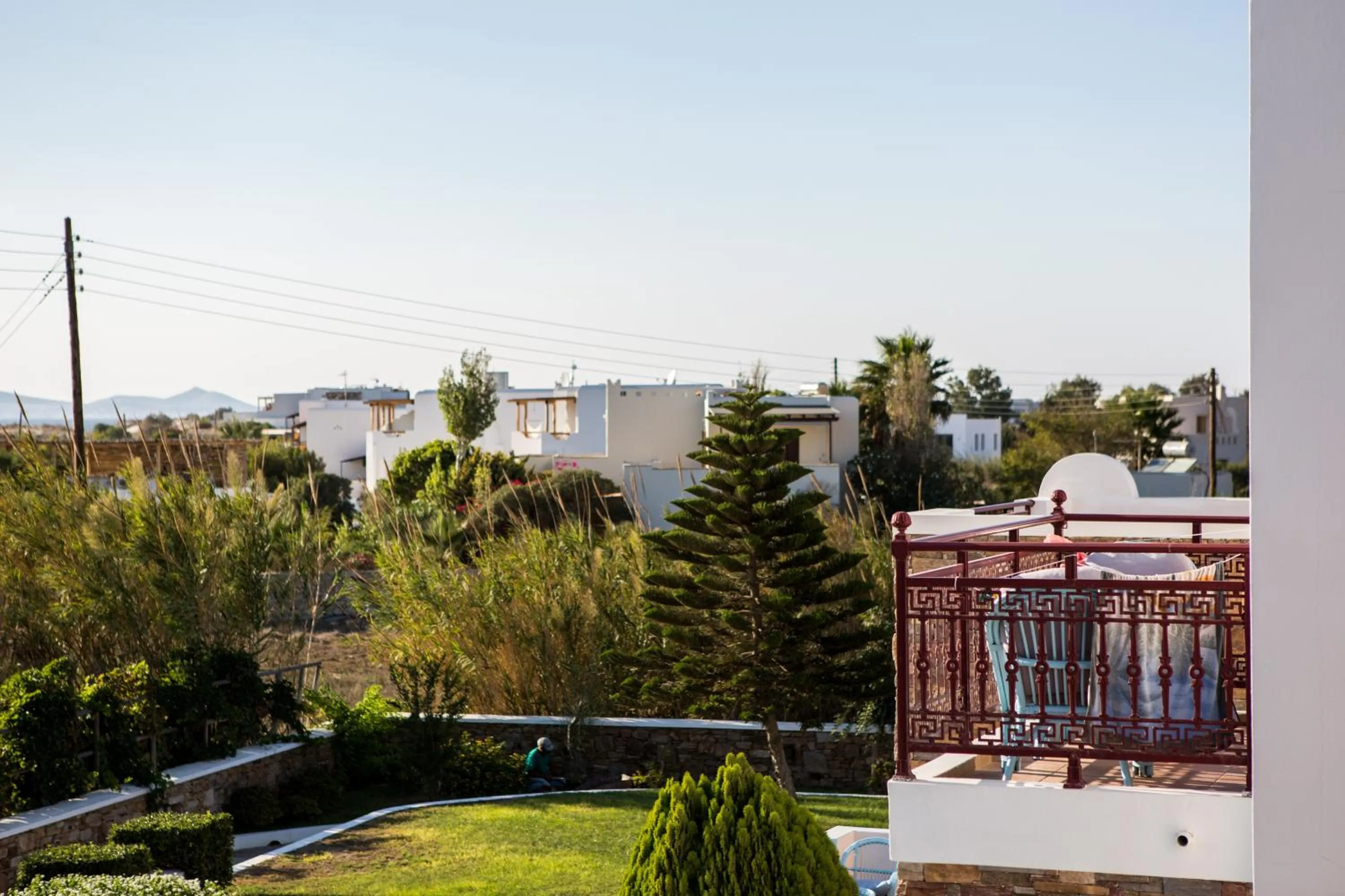 Garden view in Plaza Beach Hotel