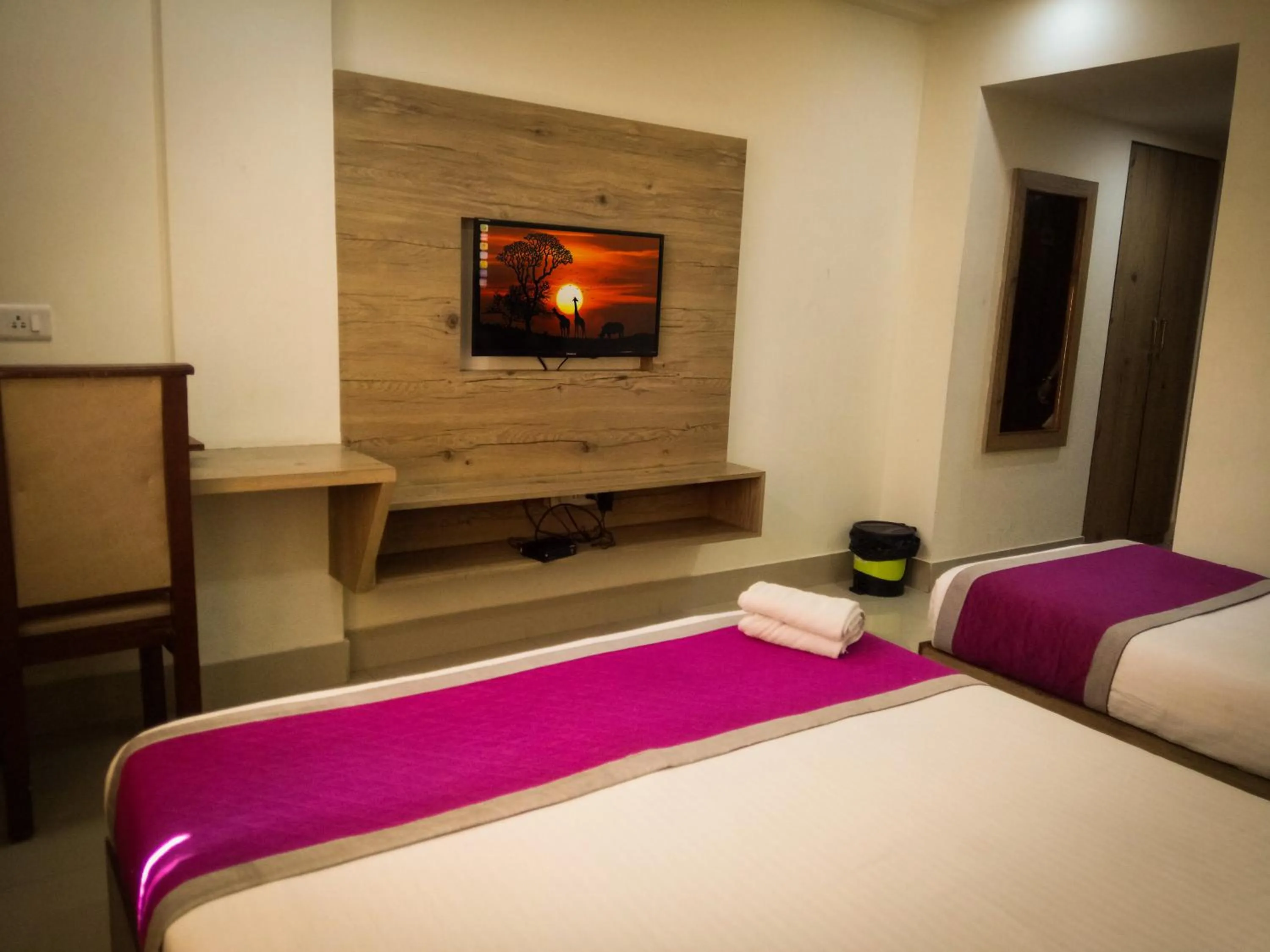 Bed in Nexstay Crystal Residency