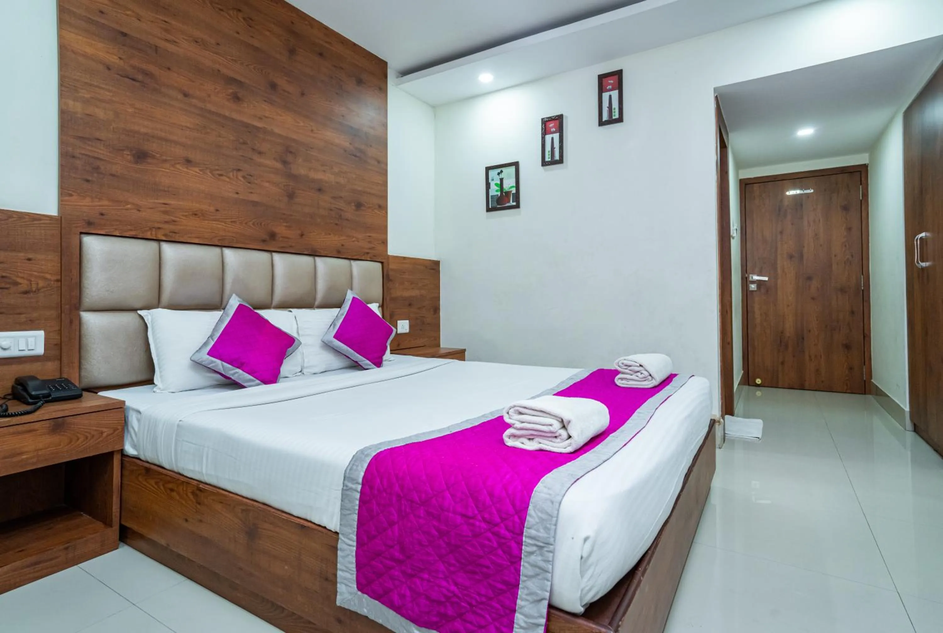 Bed in Nexstay Crystal Residency