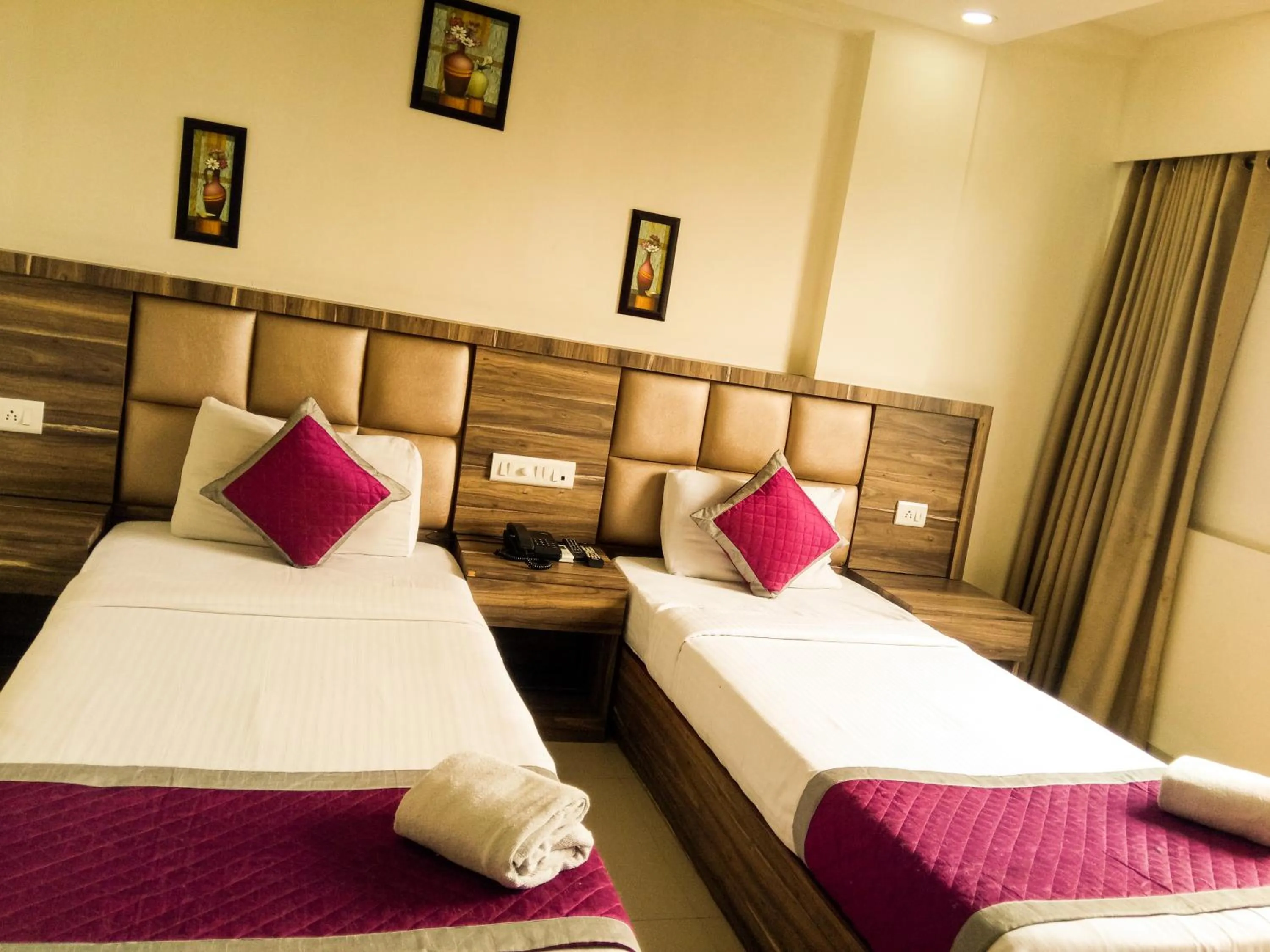 Bed in Nexstay Crystal Residency