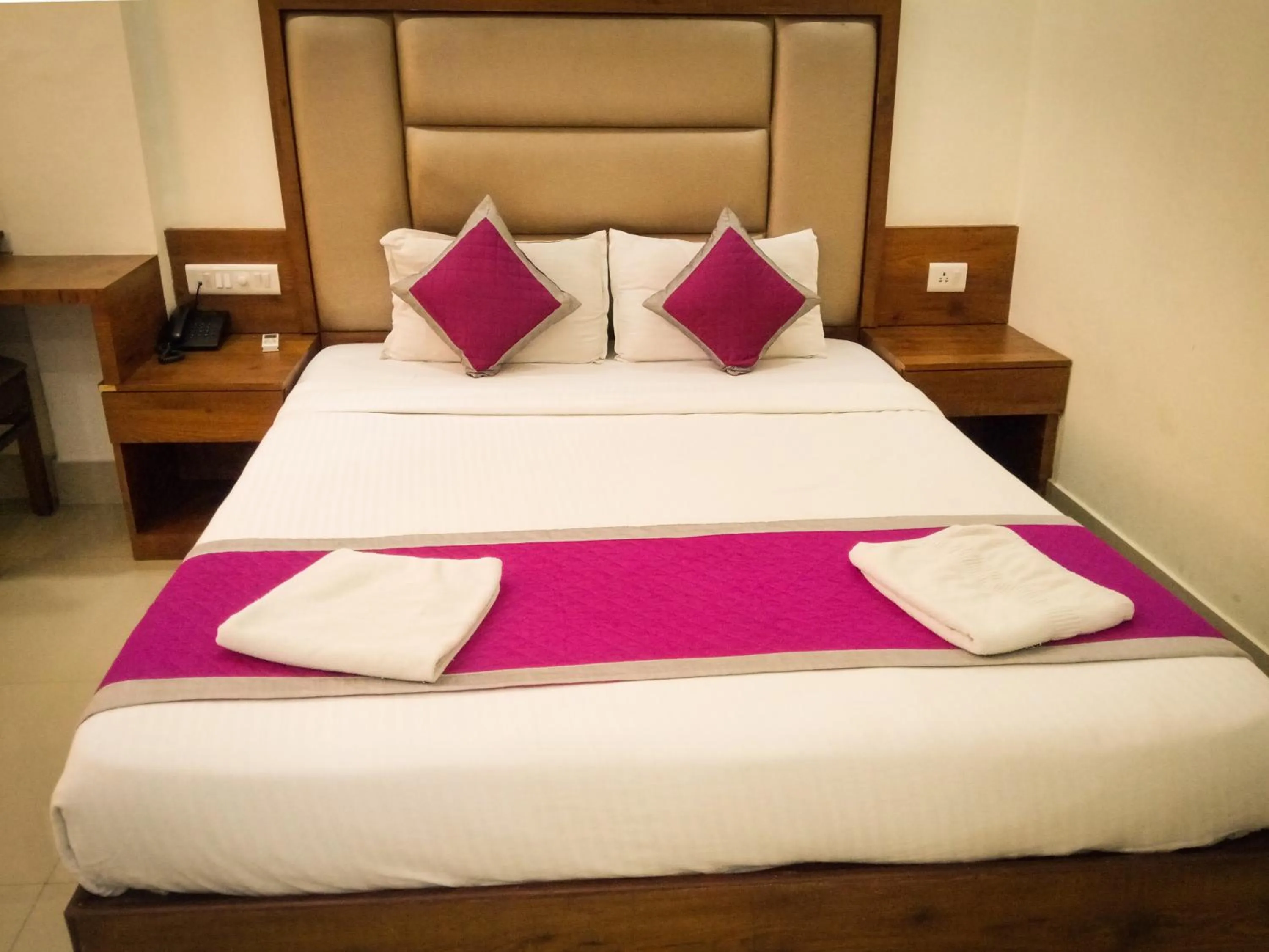 Bed in Nexstay Crystal Residency