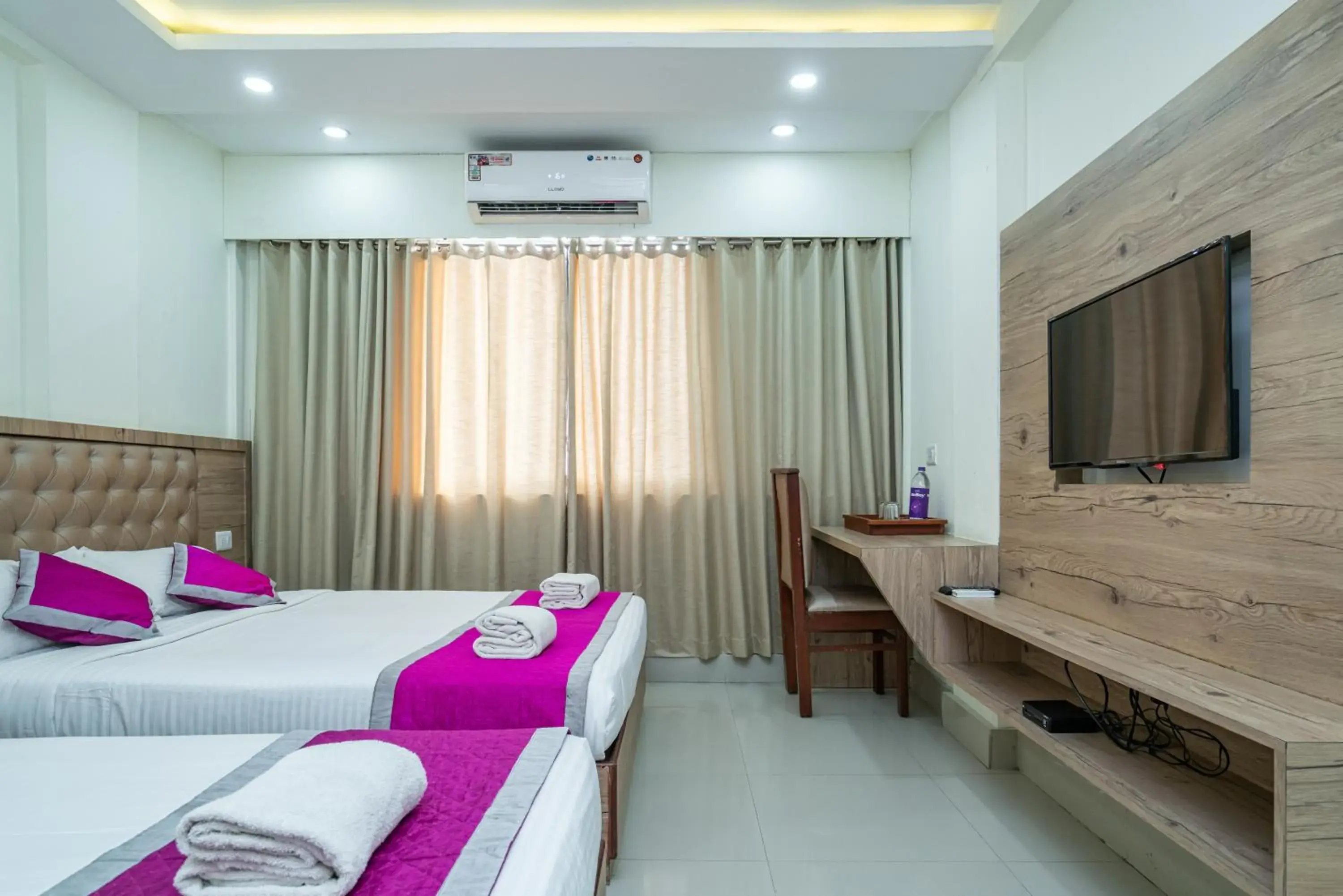 View (from property/room), Bed in Nexstay Crystal Residency View (from property/room), Bed in Nexstay Crystal Residency