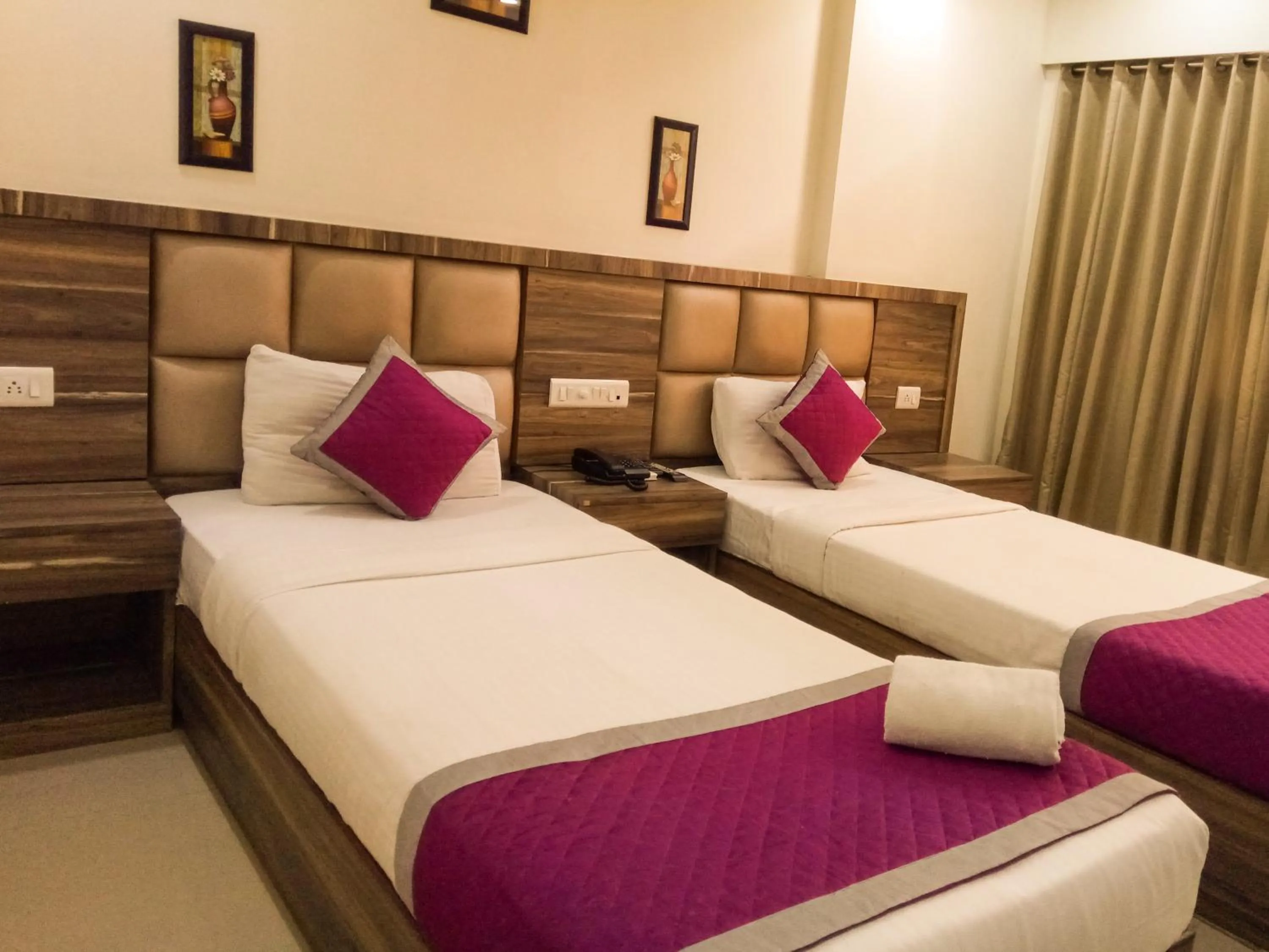 Bed in Nexstay Crystal Residency