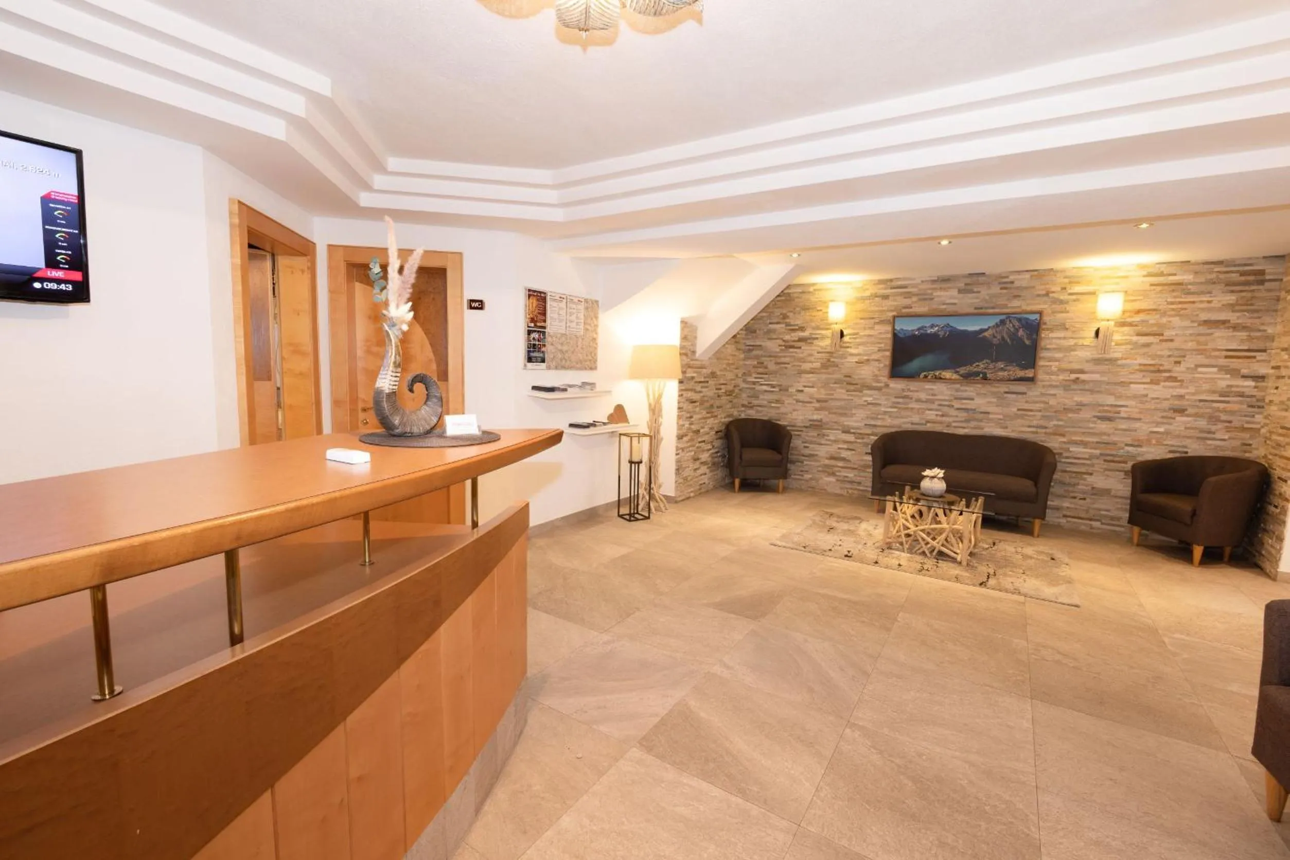 Seating area in Hotel St. Nikolaus