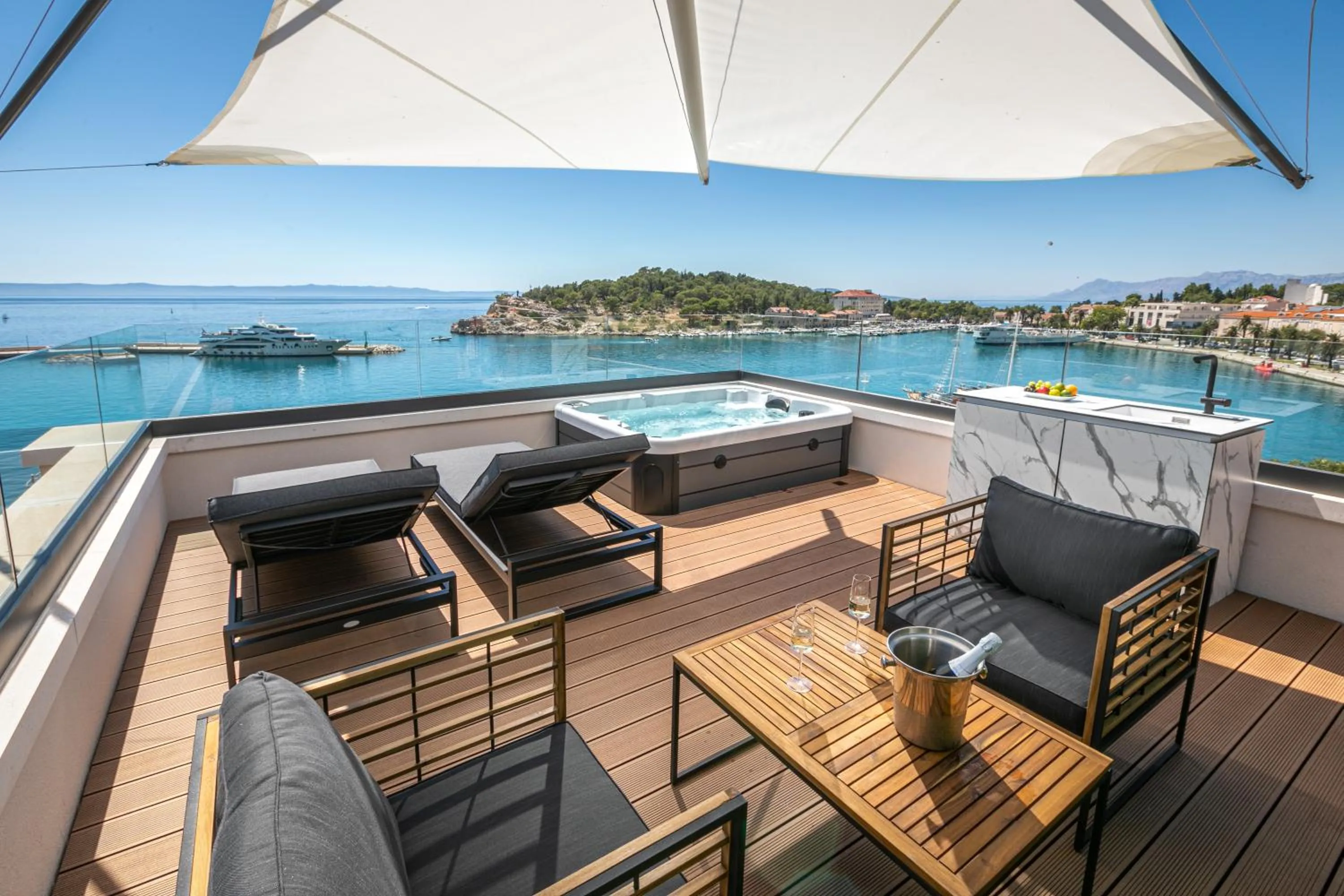 Natural landscape in Heritage Hotel Porin Makarska