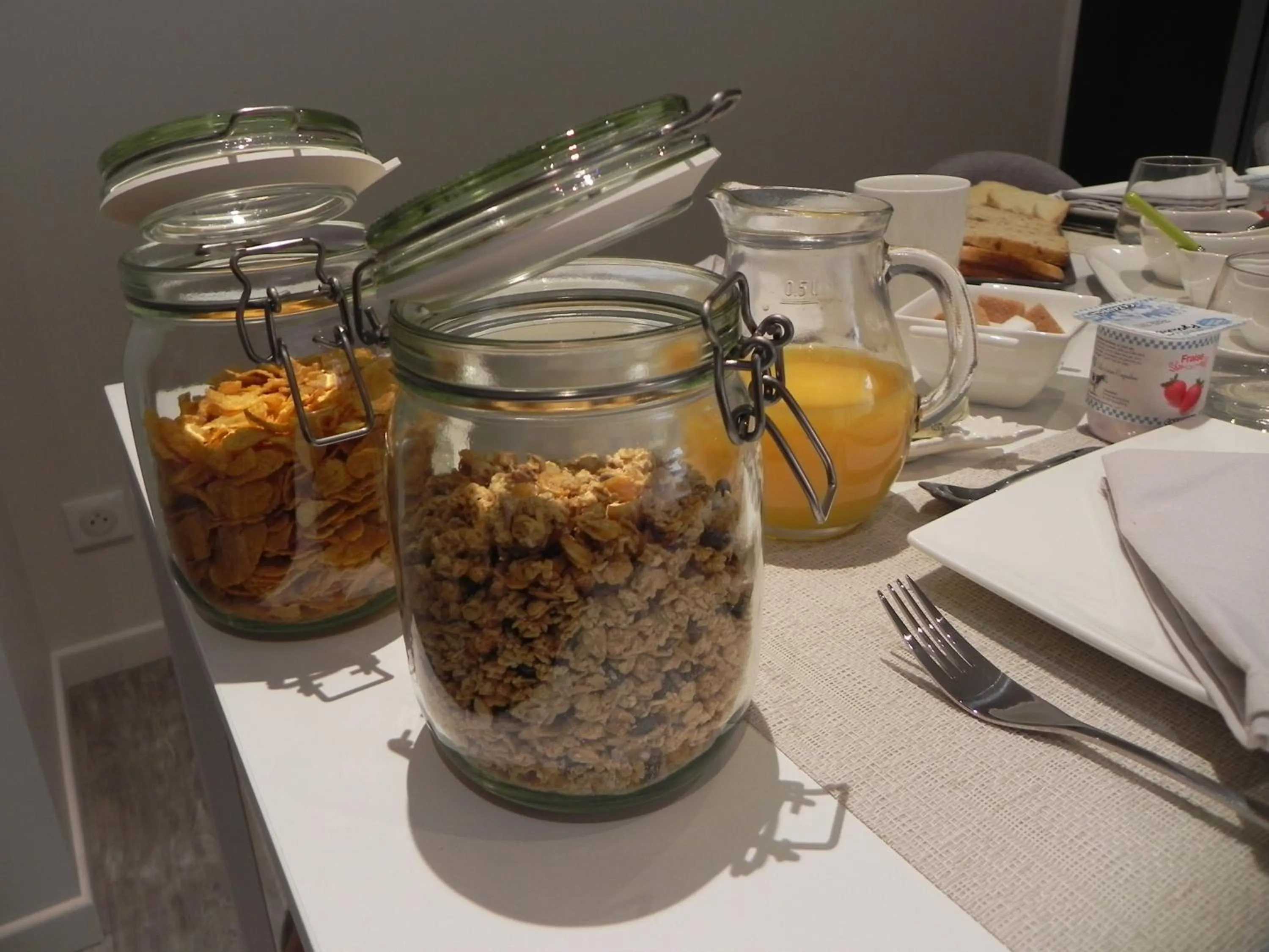 Continental breakfast in La clé de vos Rêves