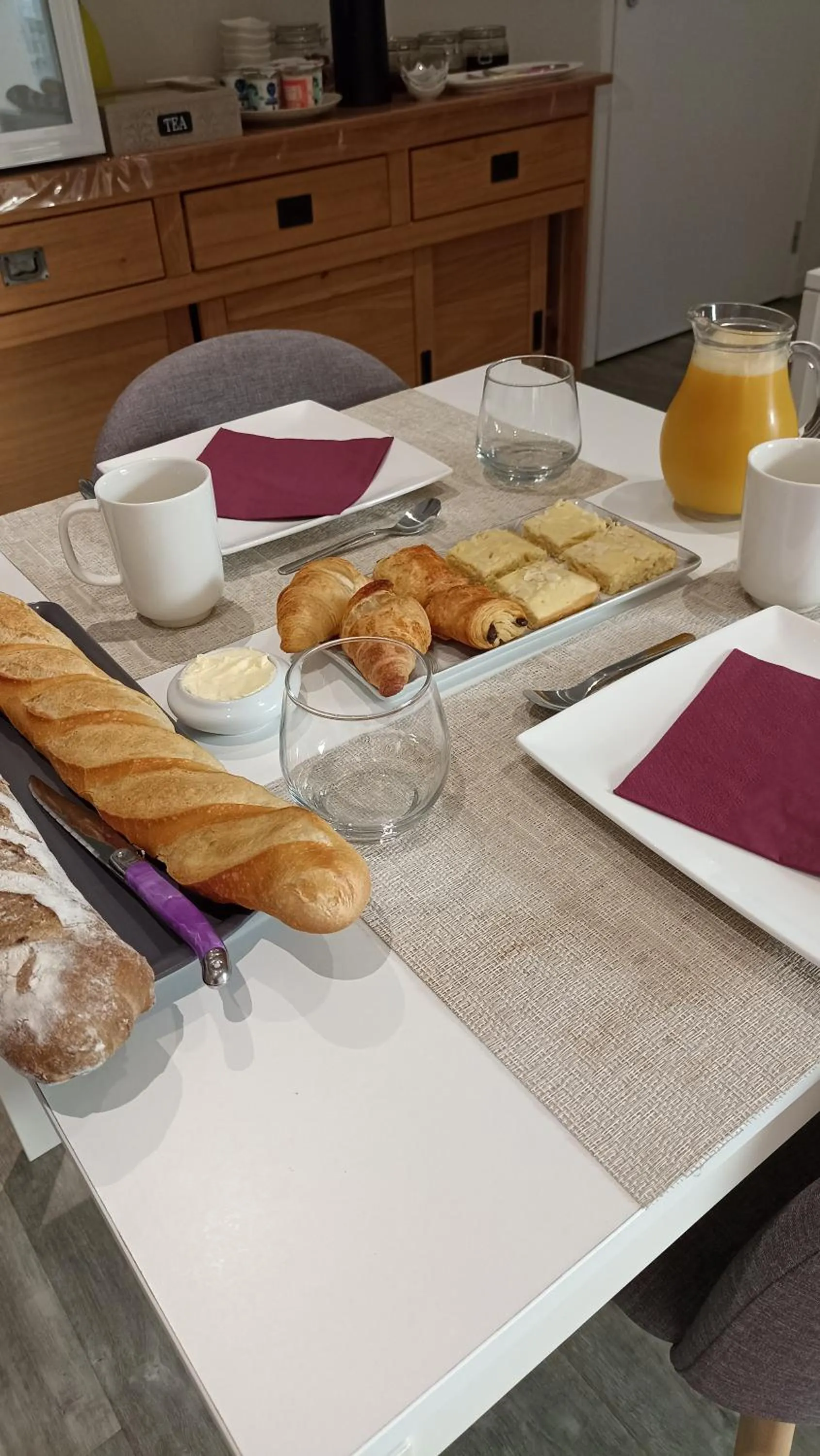 Food and drinks in La clé de vos Rêves