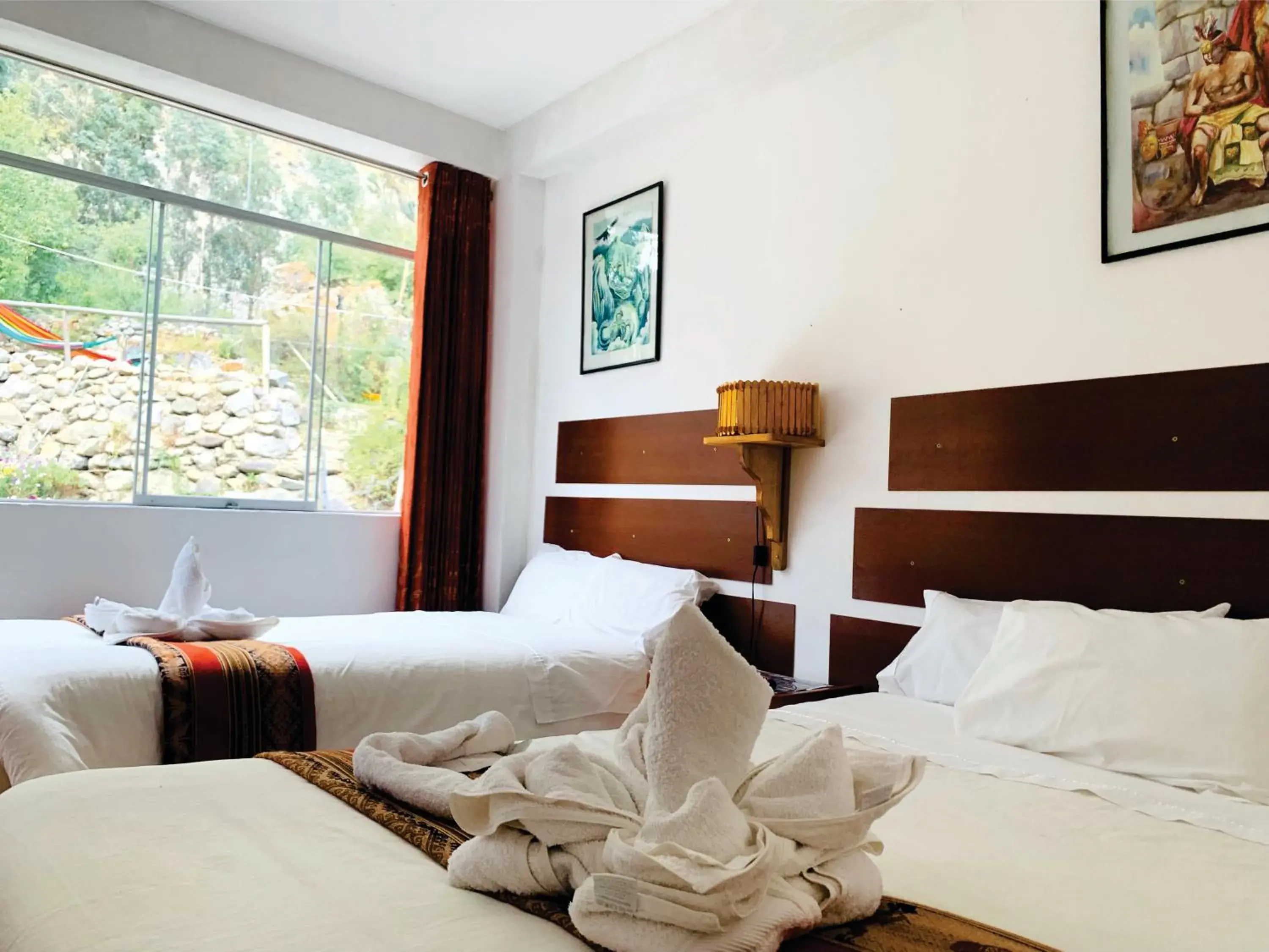 Triple Room with Garden View in Inka Khawarina Tambo Lodge Triple Room with Garden View in Inka Khawarina Tambo Lodge