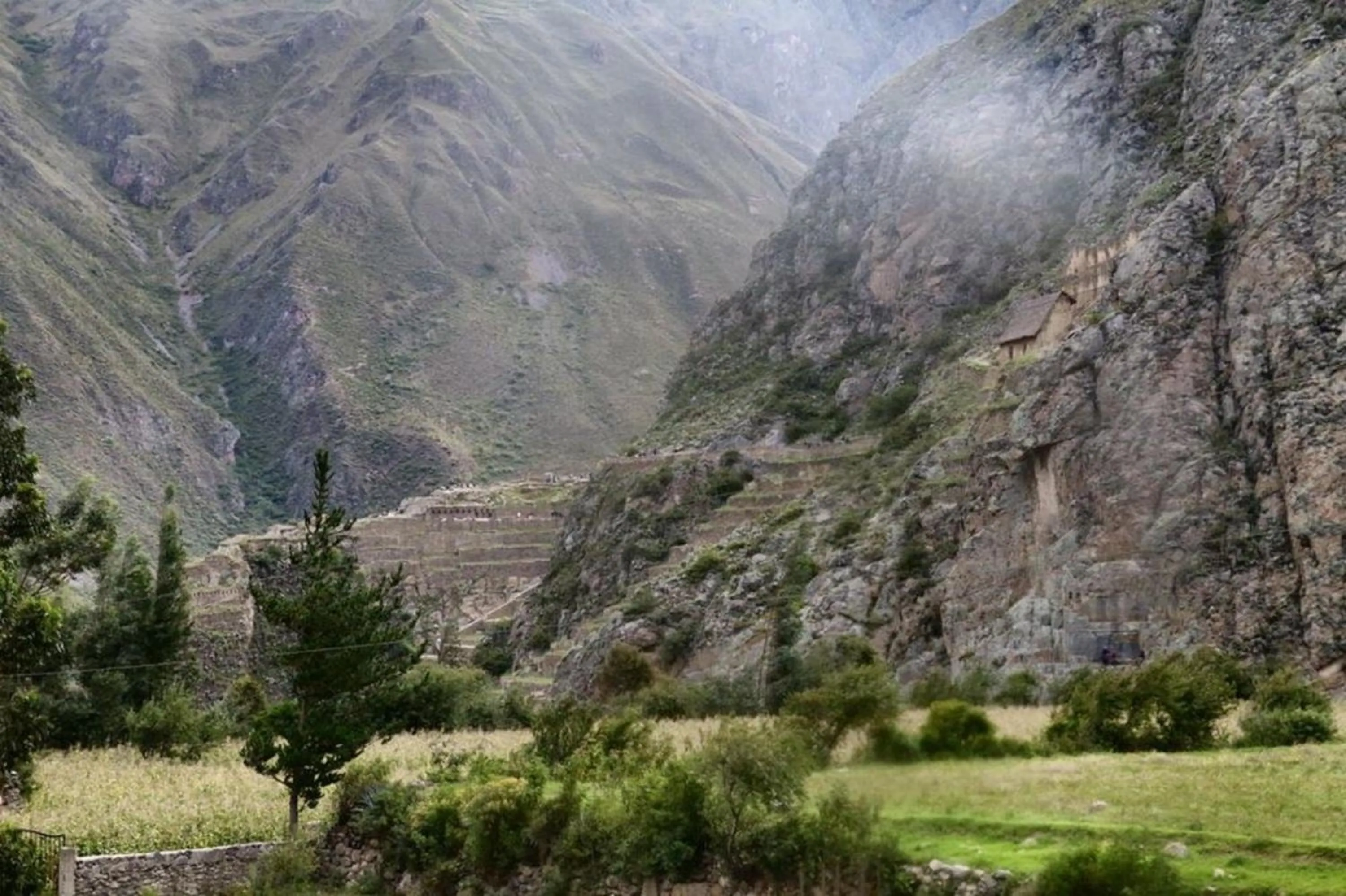 Natural landscape in Inka Khawarina Tambo Lodge