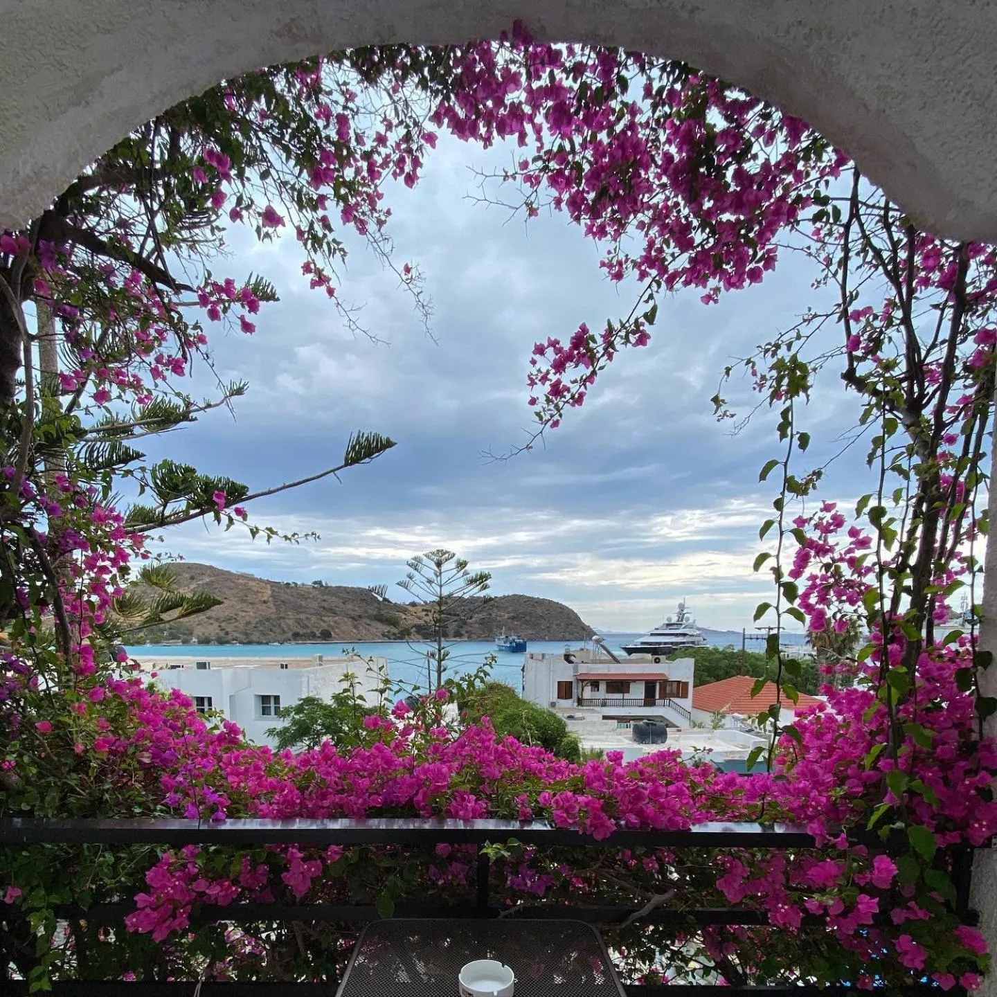 Sea view in Skala Hotel