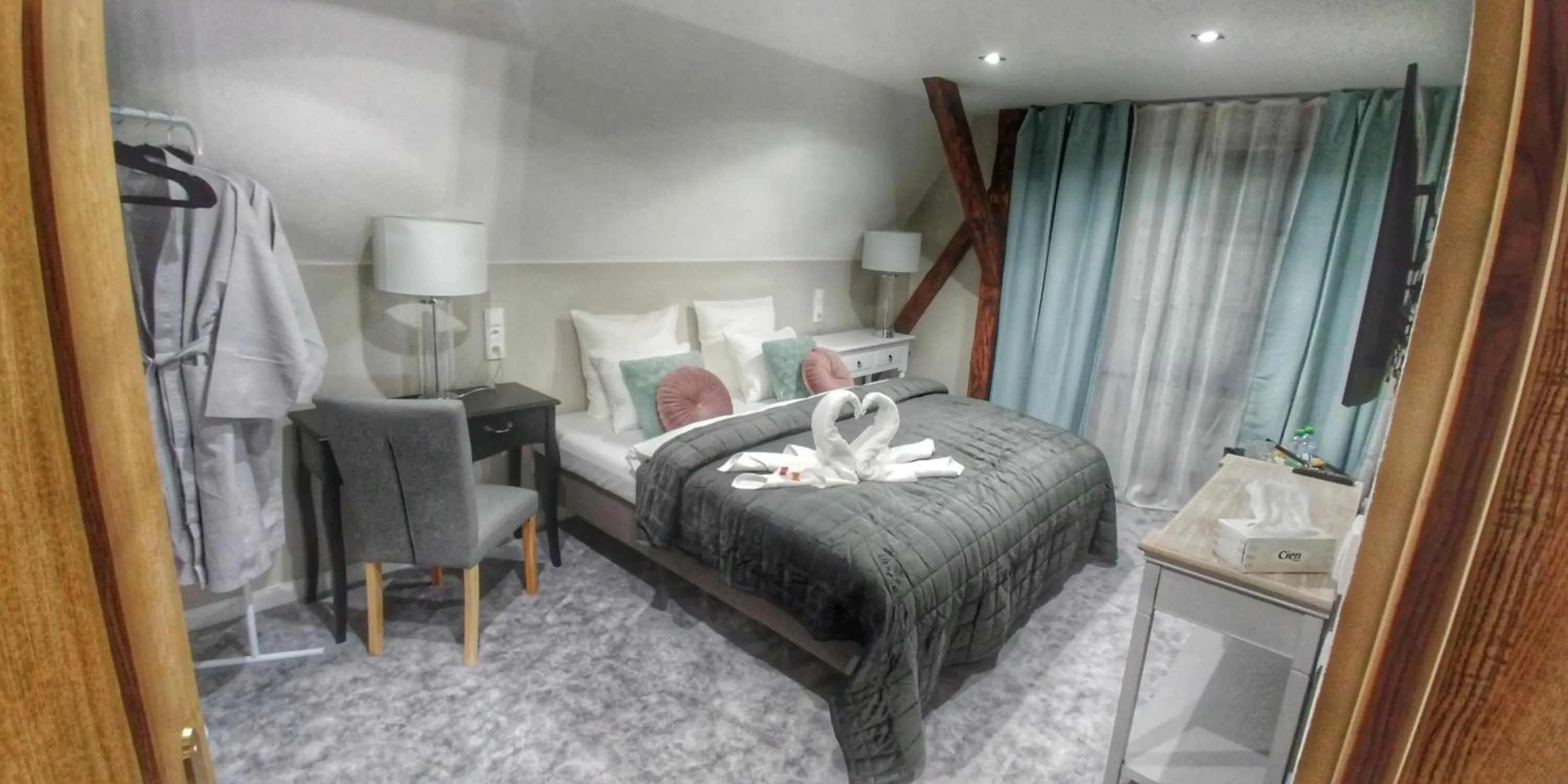 Bed in Hotel Telč