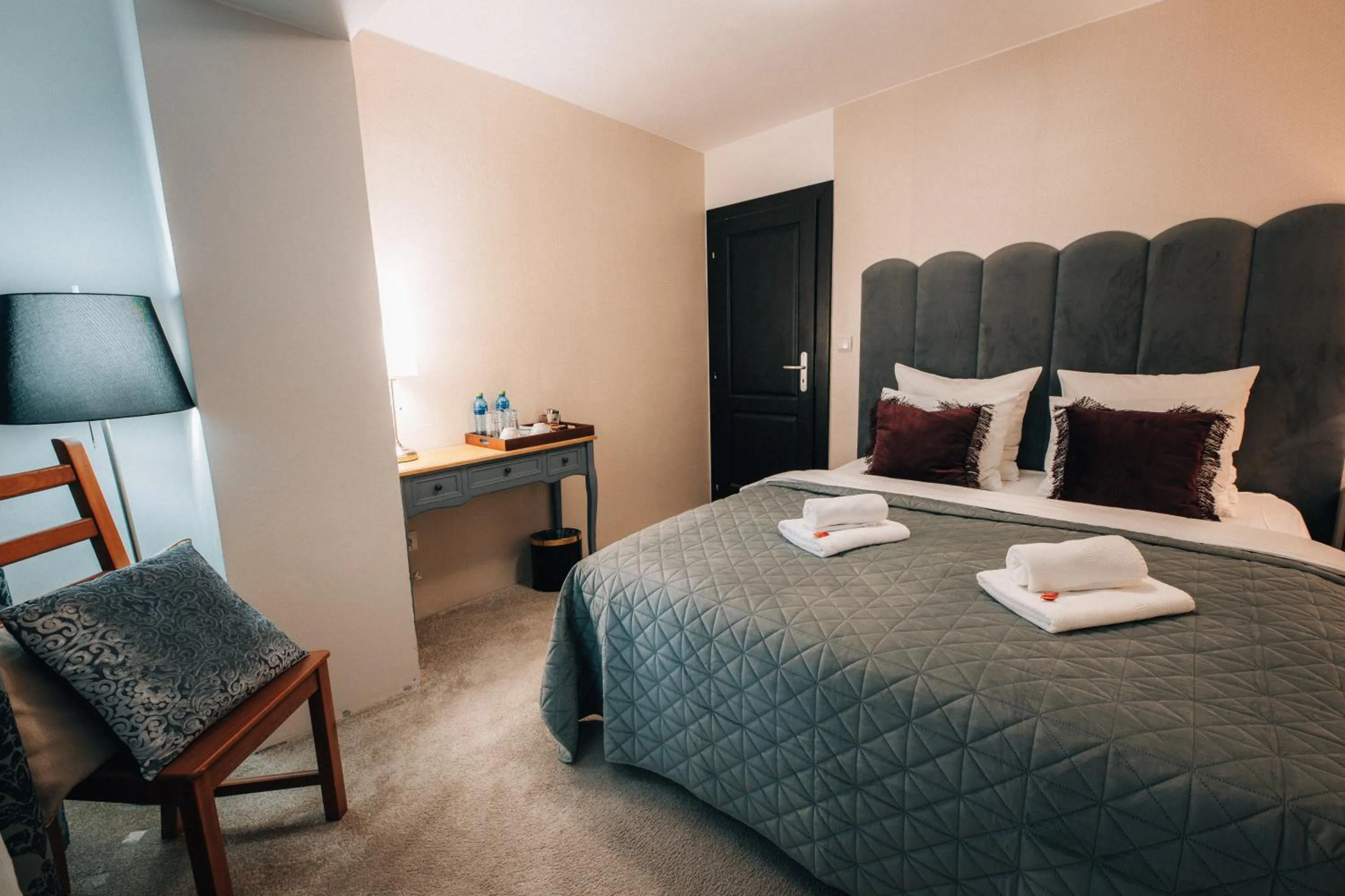 Bed in Hotel Telč