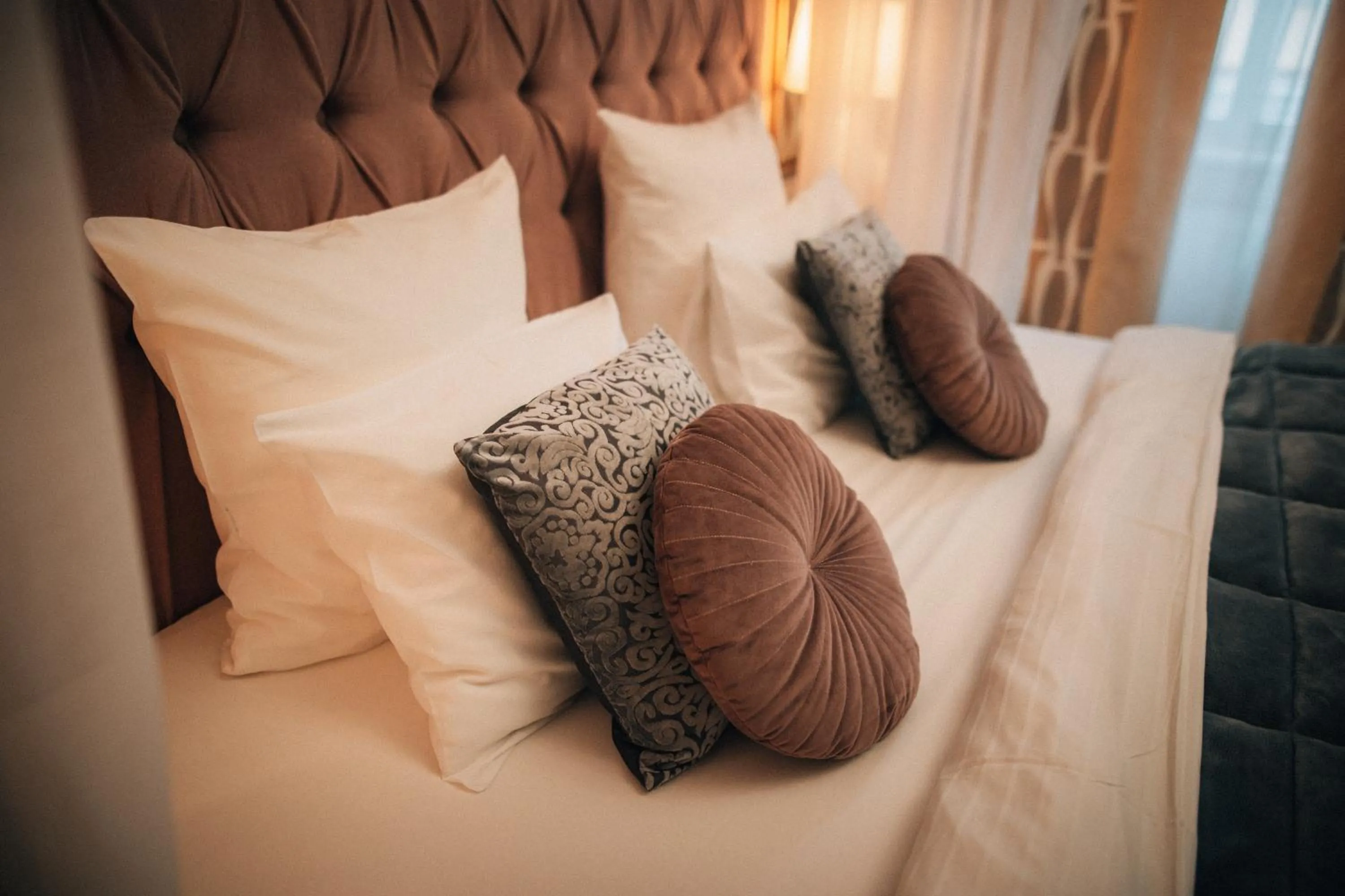 Bed in Hotel Telč