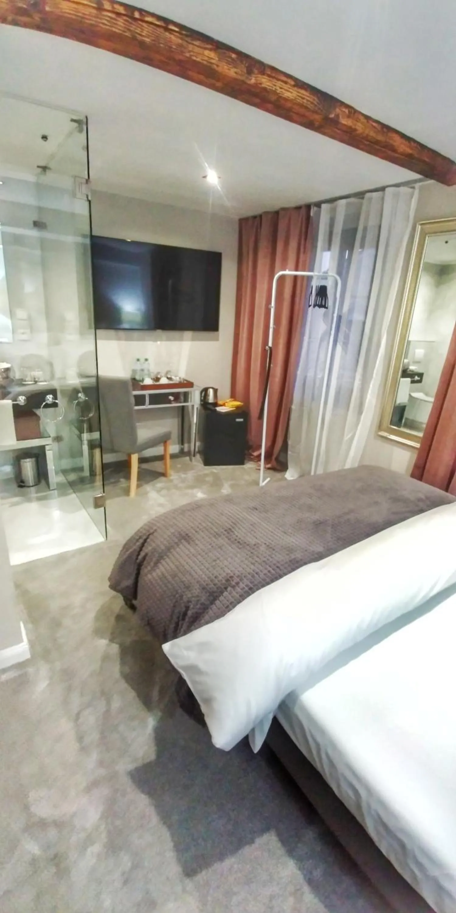 Bed in Hotel Telč