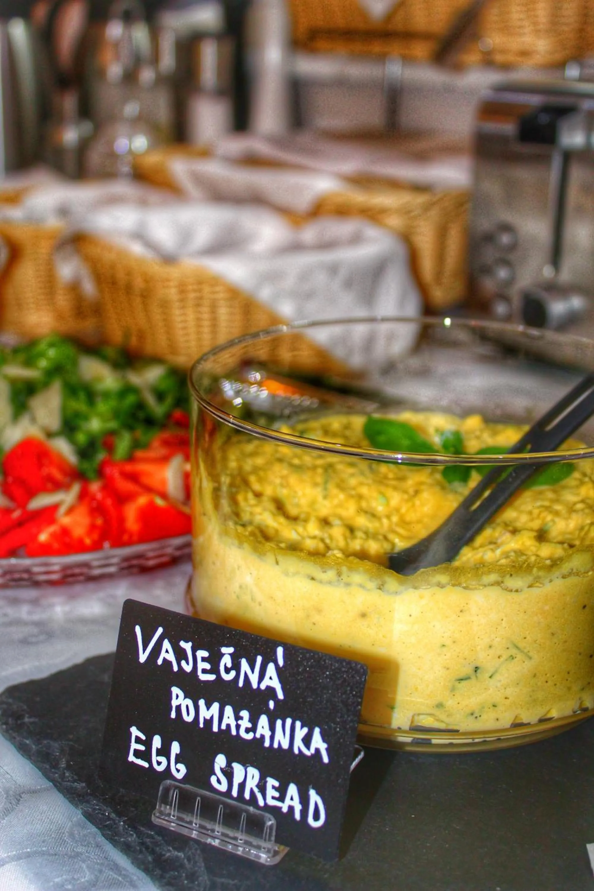Buffet breakfast in Hotel Telč
