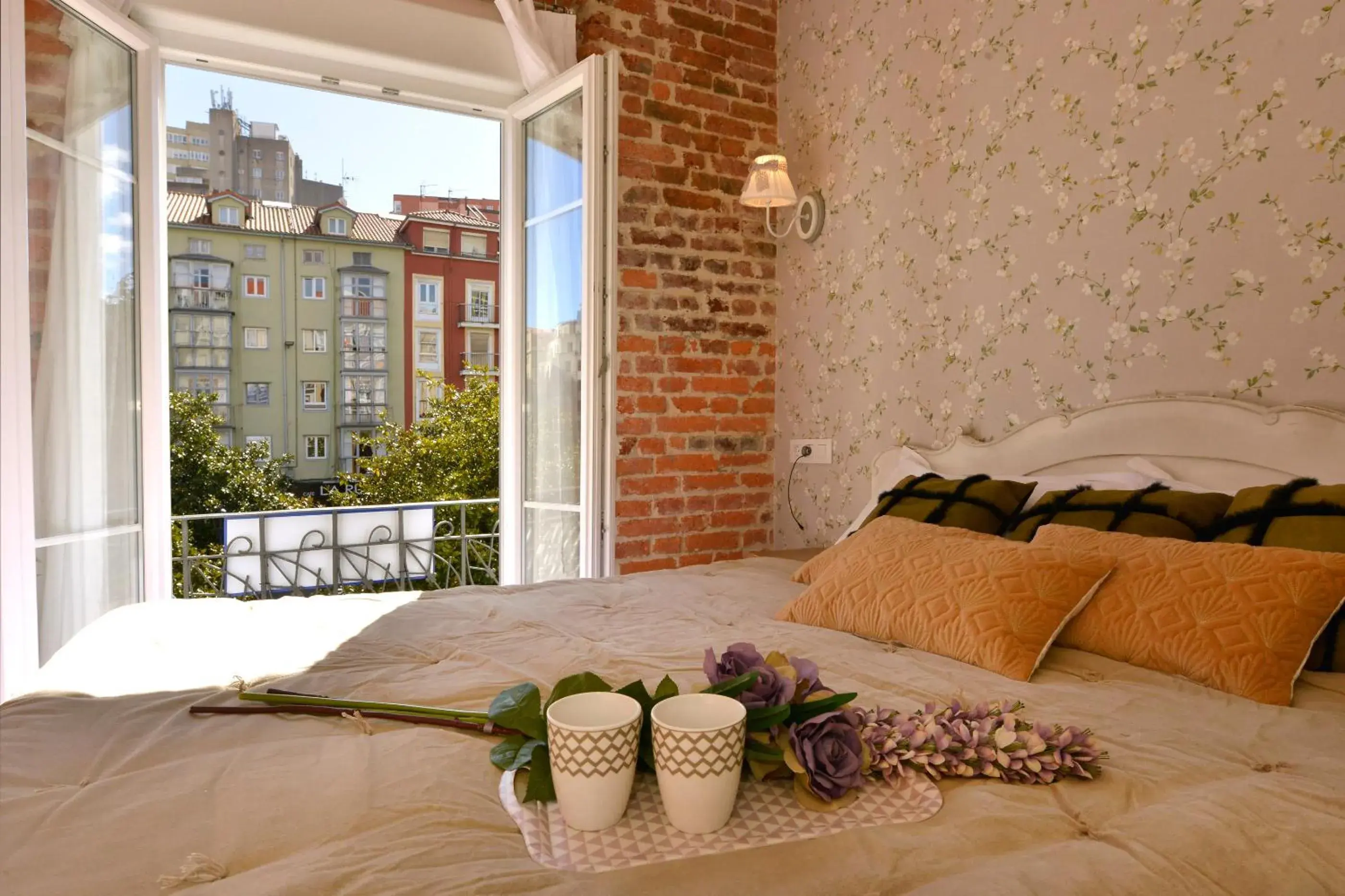 Balcony/Terrace, Bed in Center Suite Santander Balcony/Terrace, Bed in Center Suite Santander