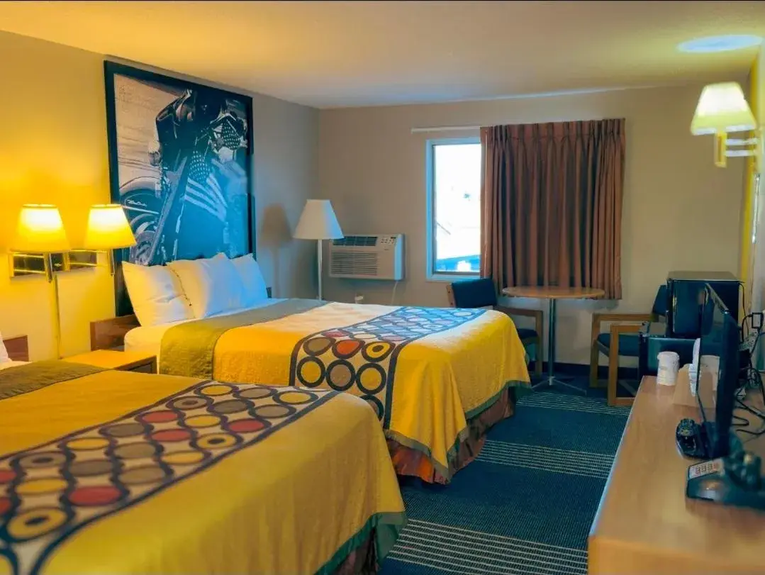 Bed in Super 8 by Wyndham Belle Fourche SD Bed in Super 8 by Wyndham Belle Fourche SD