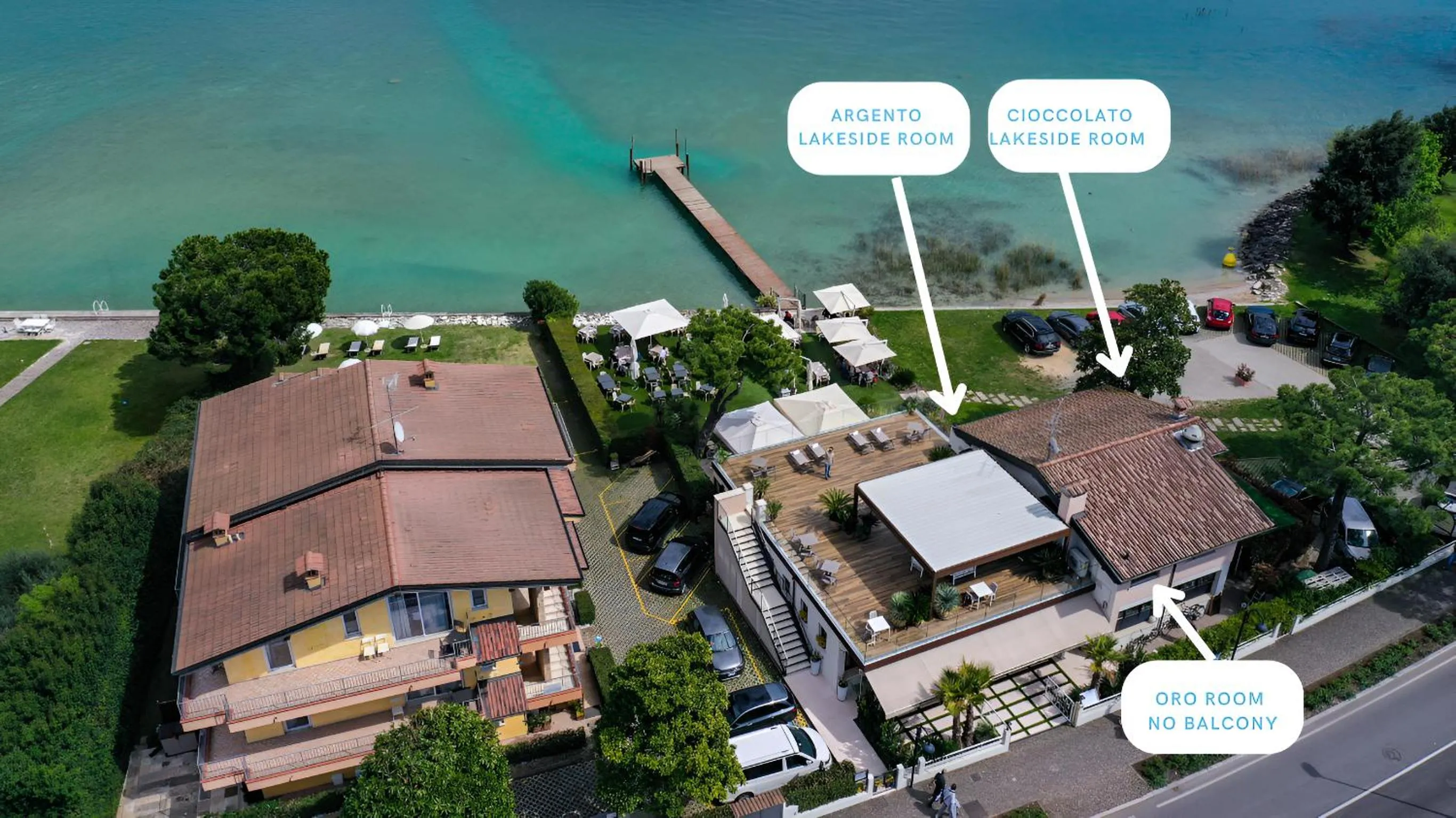 Bird's eye view in Casa dei Pescatori