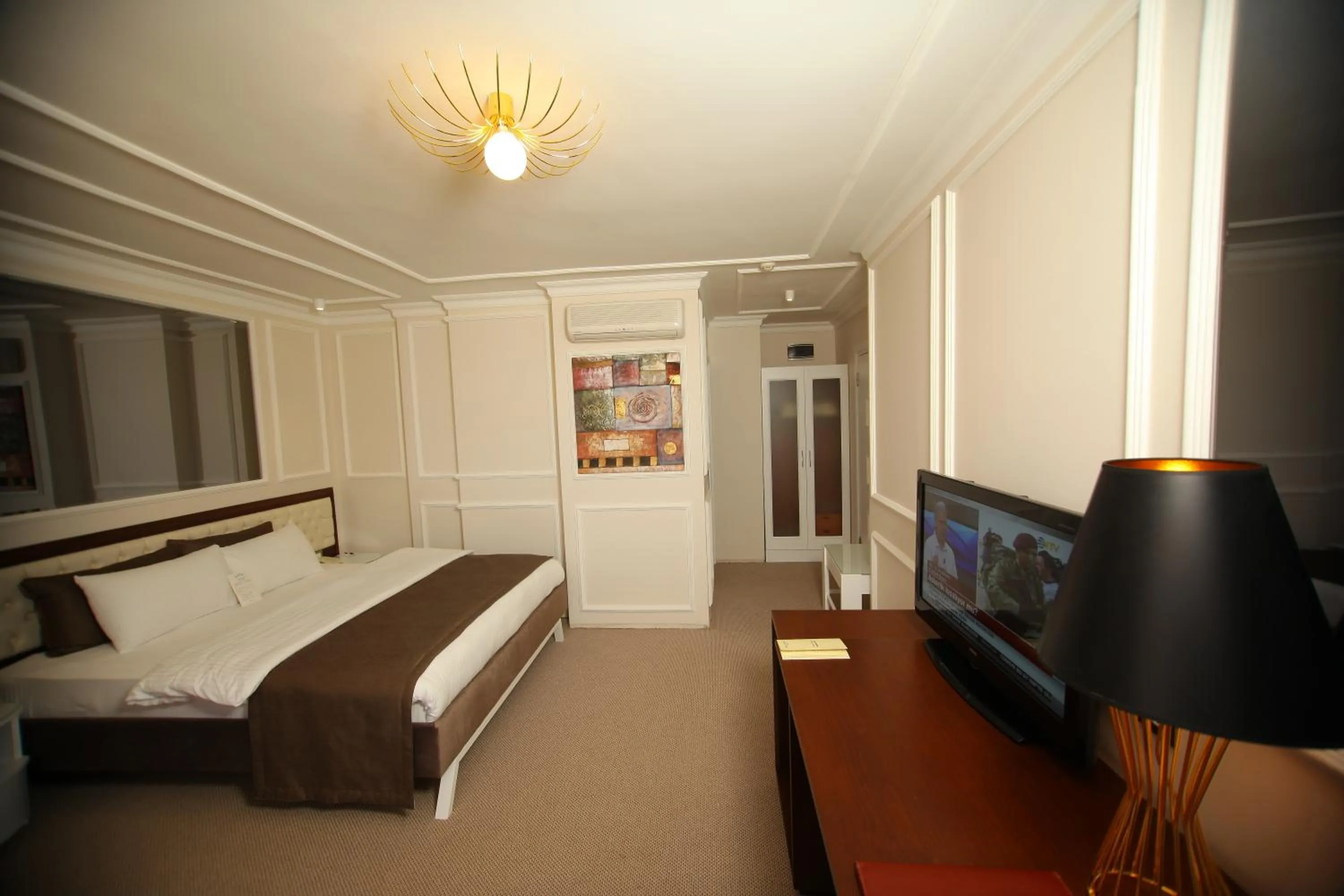 Bed in North Point Hotel