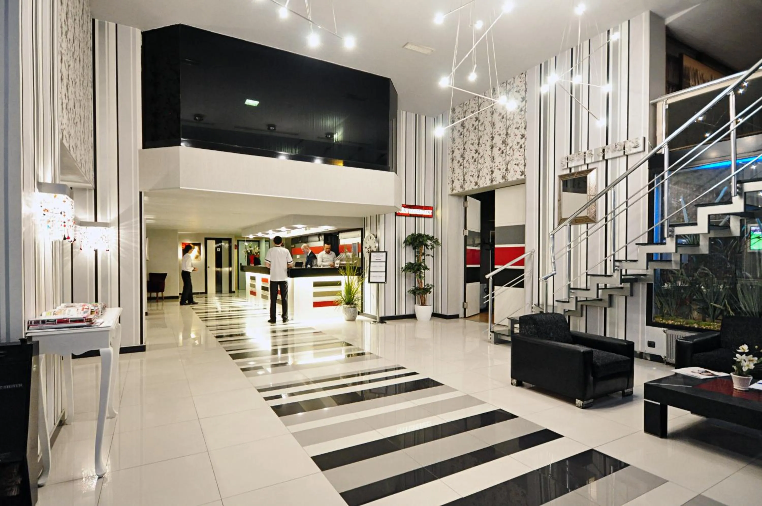 Lobby or reception in North Point Hotel