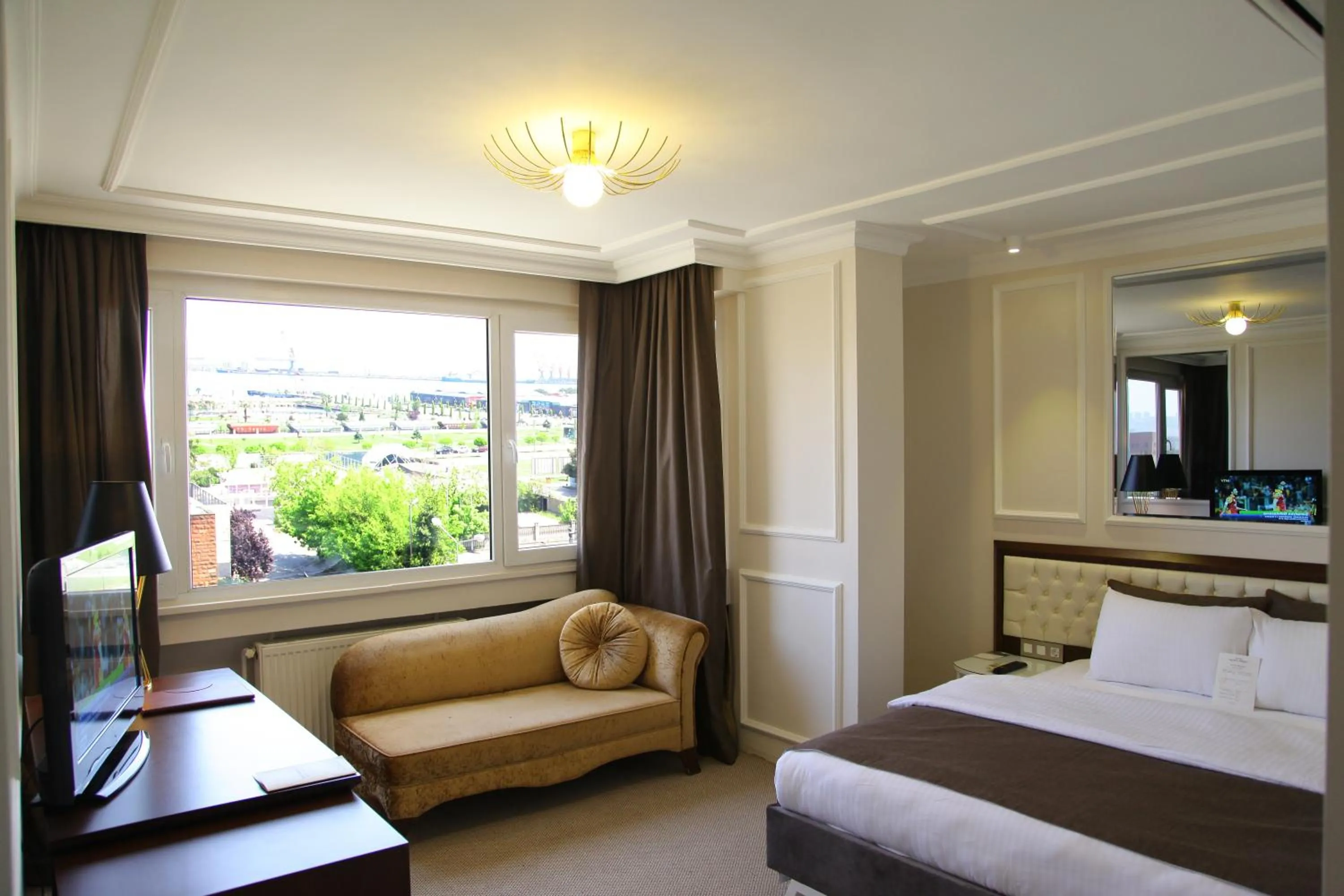 Bed in North Point Hotel