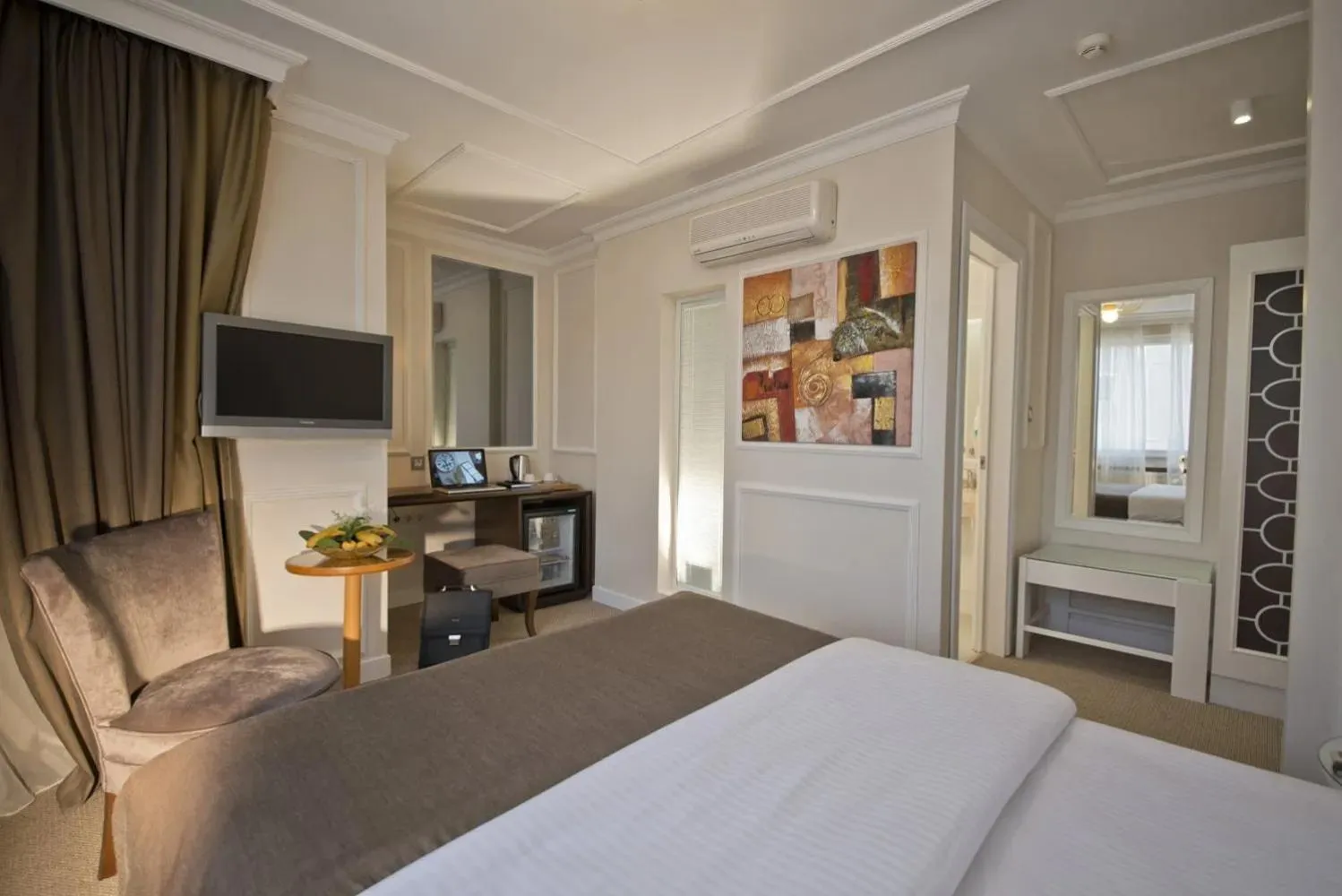 Bed in North Point Hotel