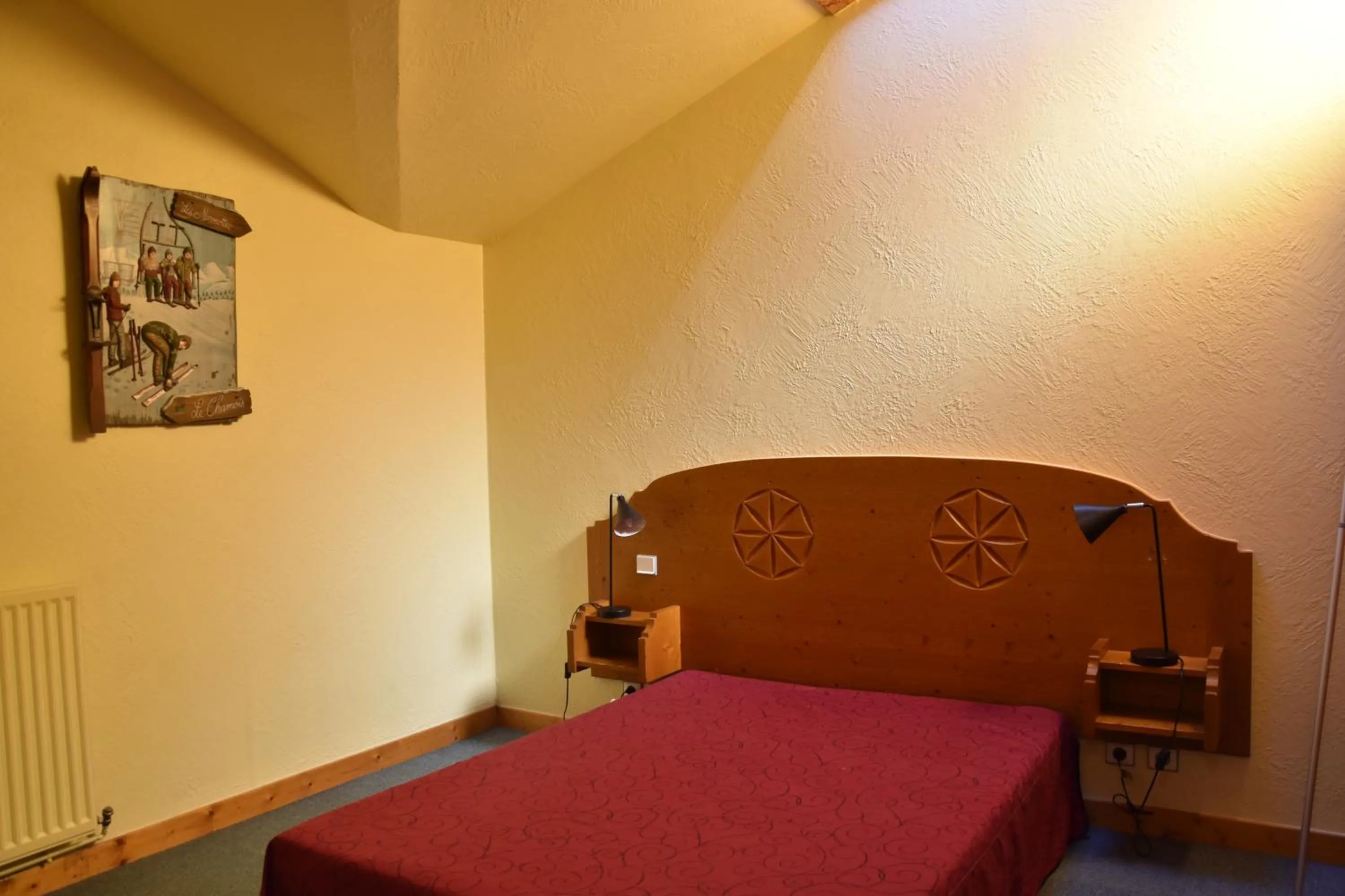 Bedroom, Bed in Alpes Roc