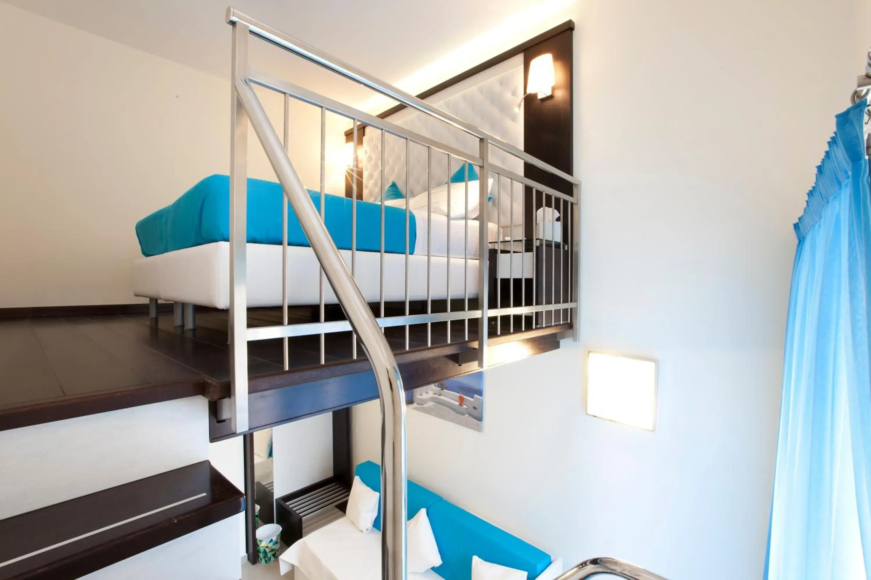 Living room, Bed in Sorrento Flats Living room, Bed in Sorrento Flats