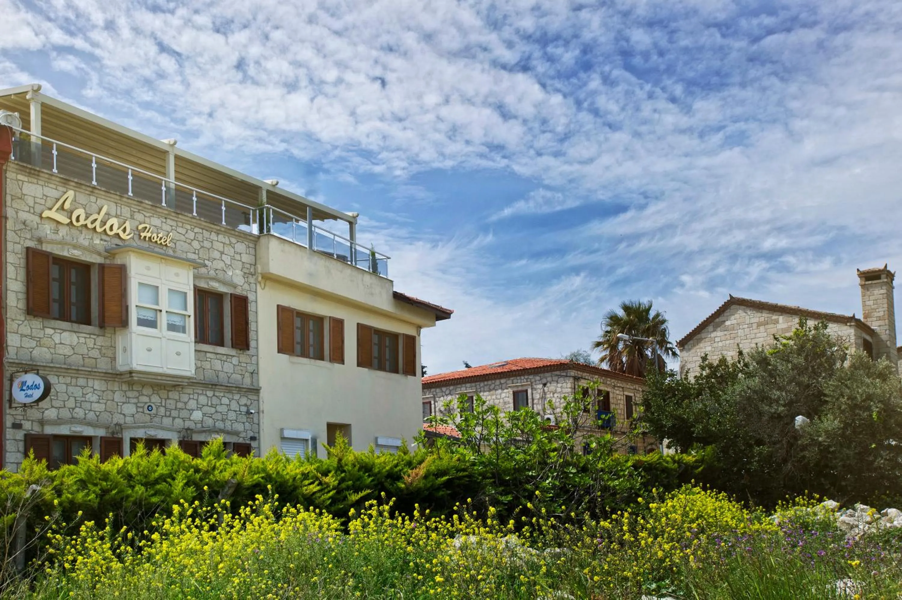 Facade/entrance in Lodos Hotel