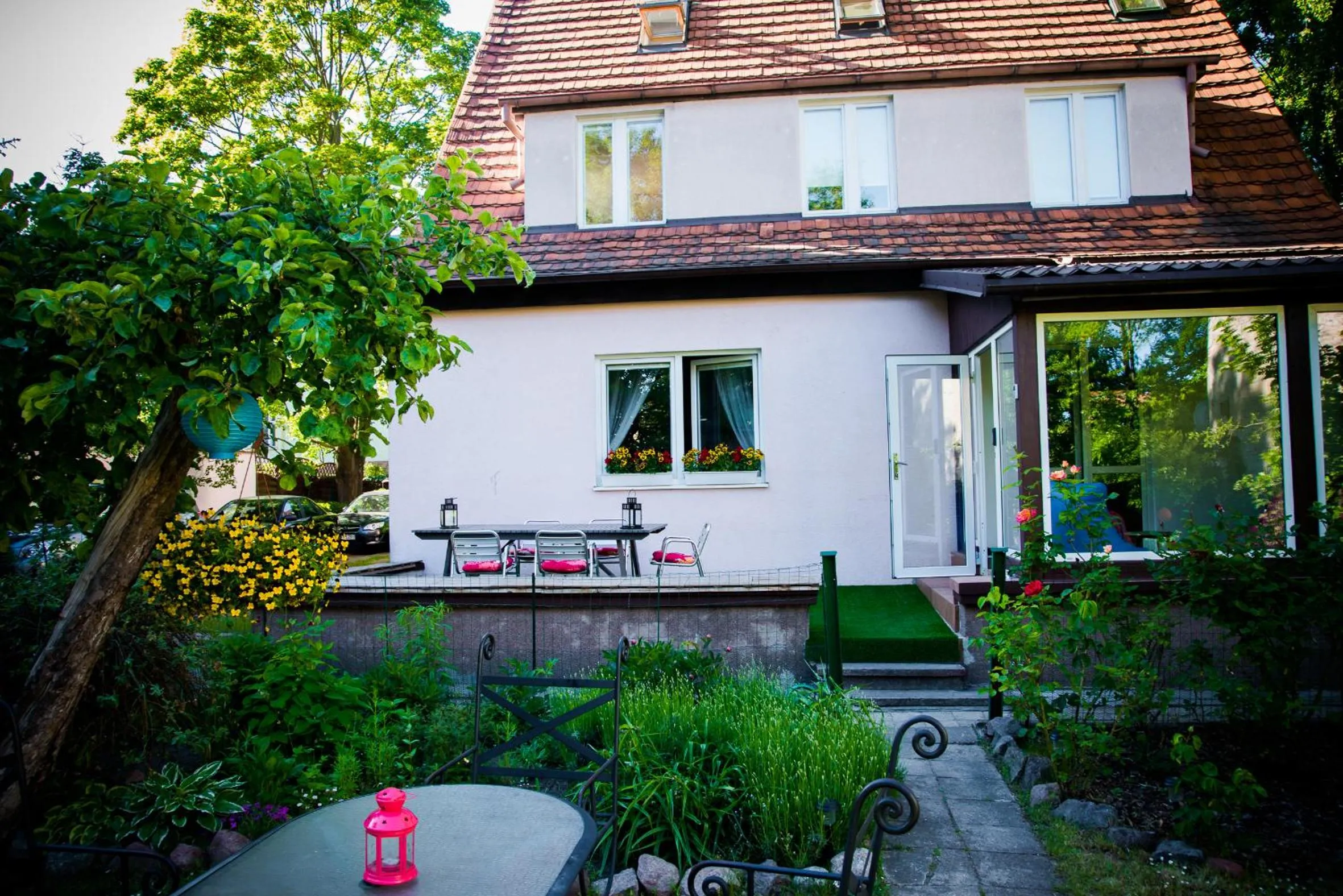 Balcony/Terrace in Hostelino