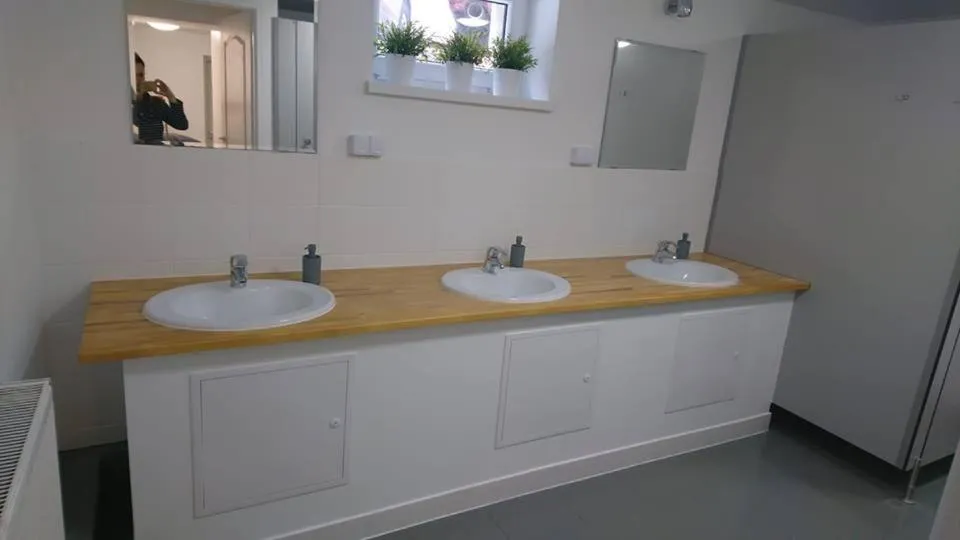 Bathroom in Hostelino