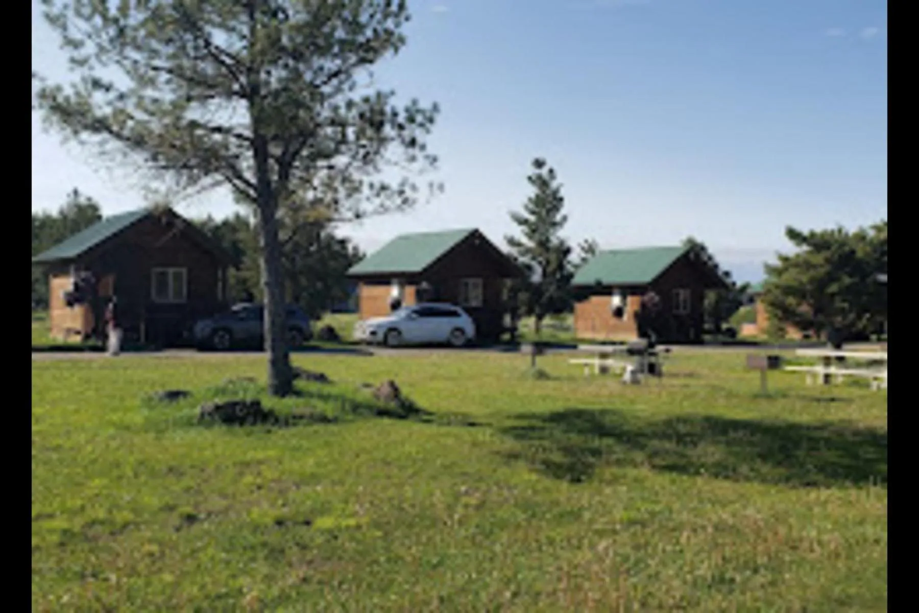 Garden view in River Lodge