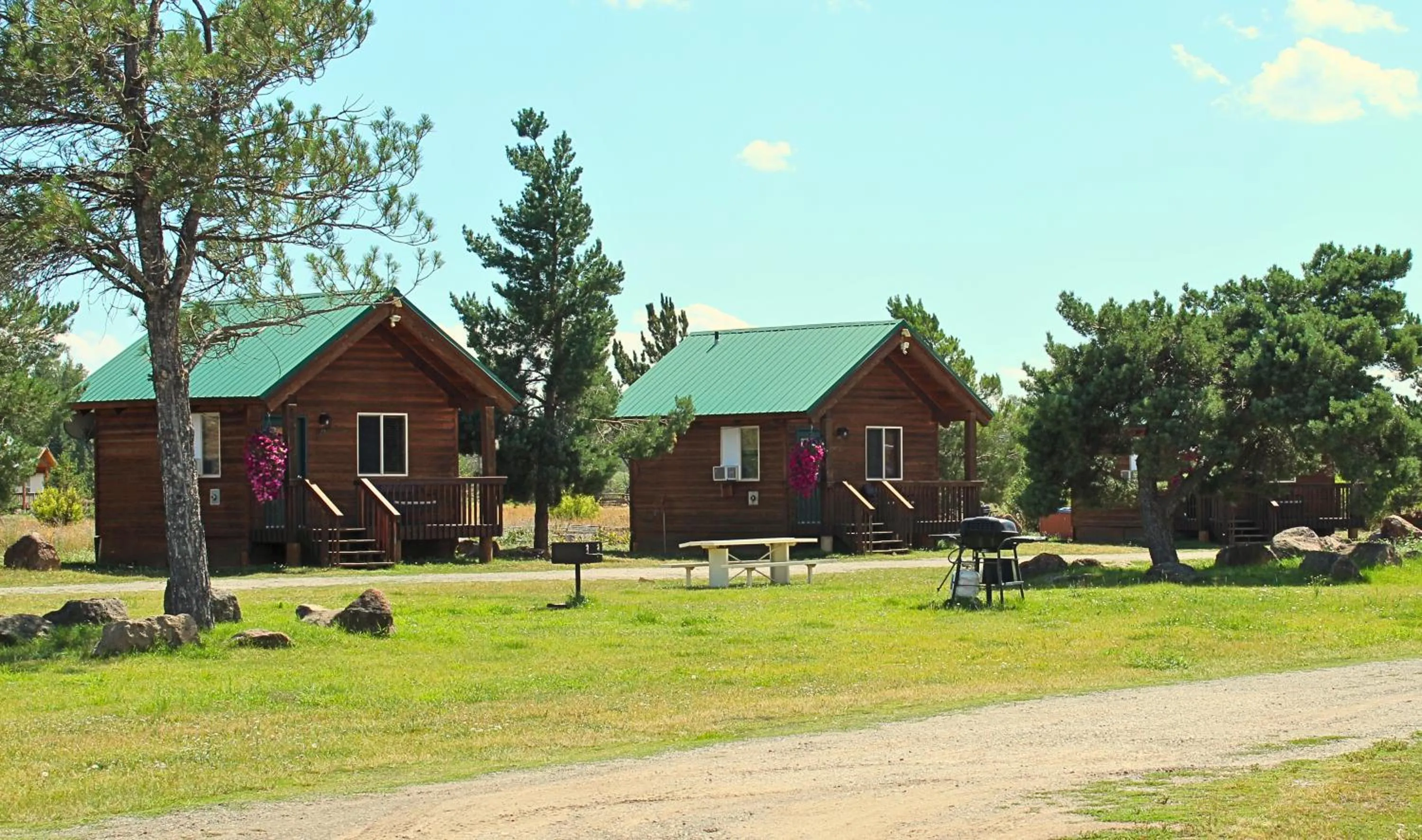 BBQ facilities in River Lodge
