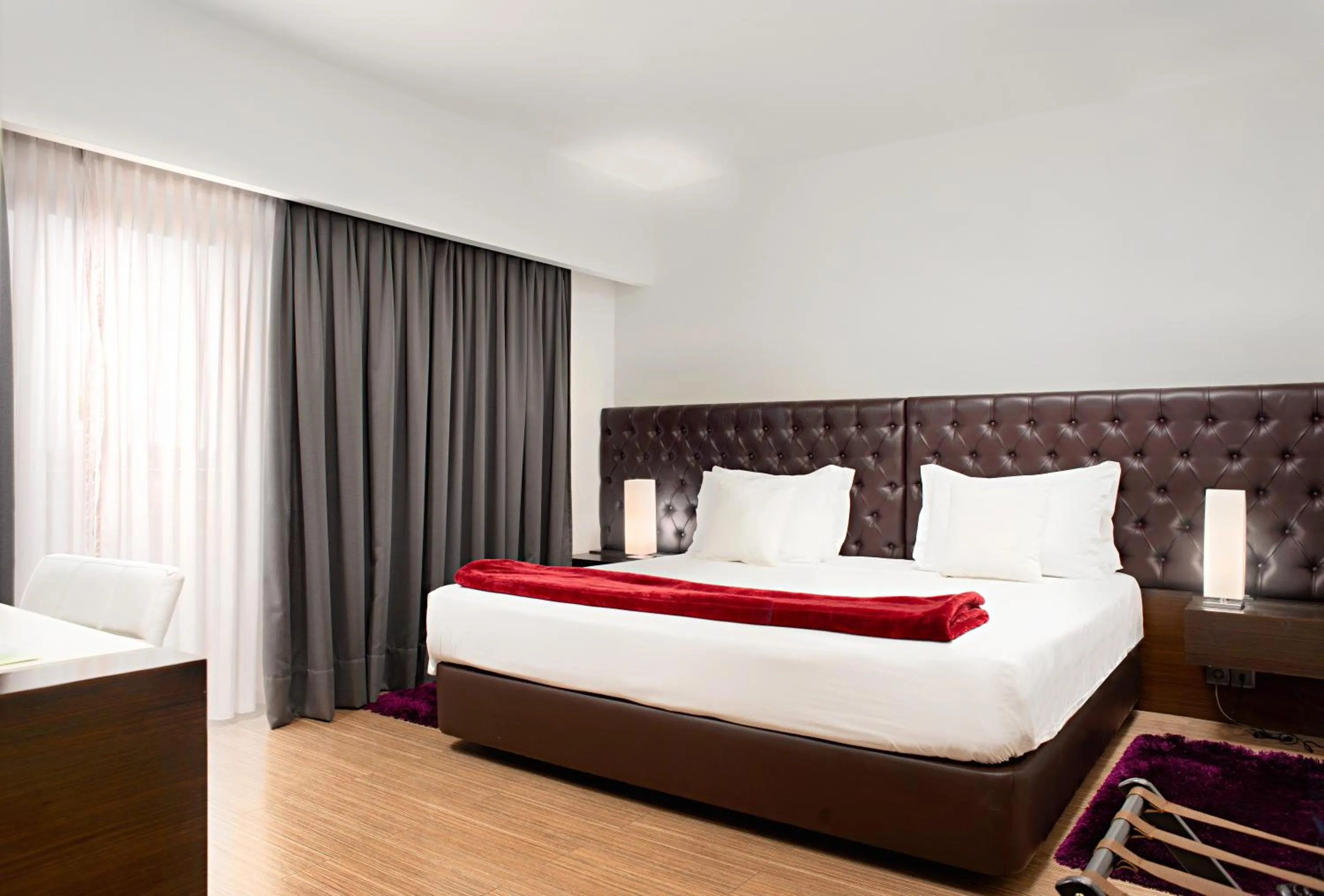 Bedroom, Bed in Hotel dos Zimbros