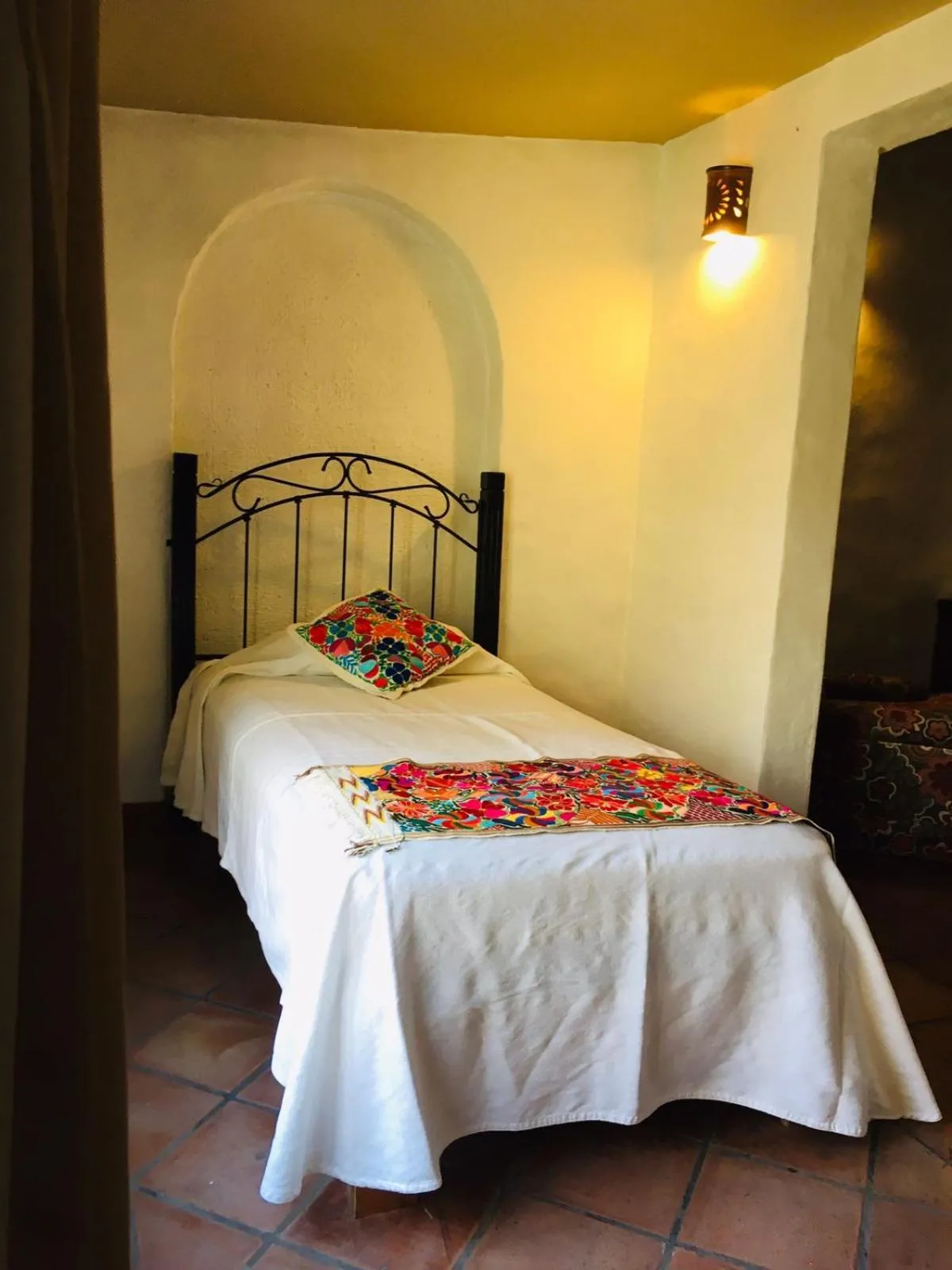 Bed in Posada Los Colorines