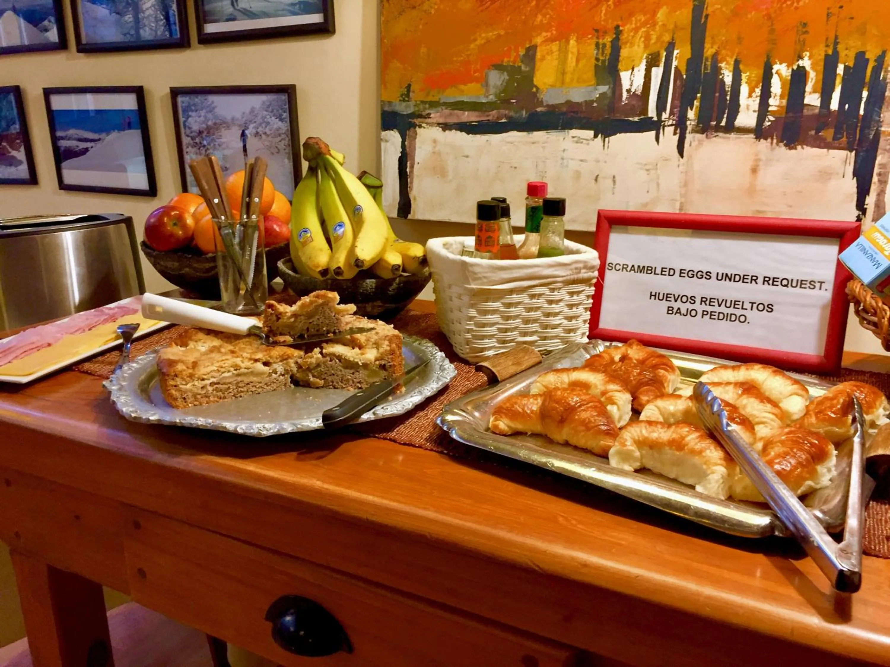 Food and drinks in Las Marianas Hotel