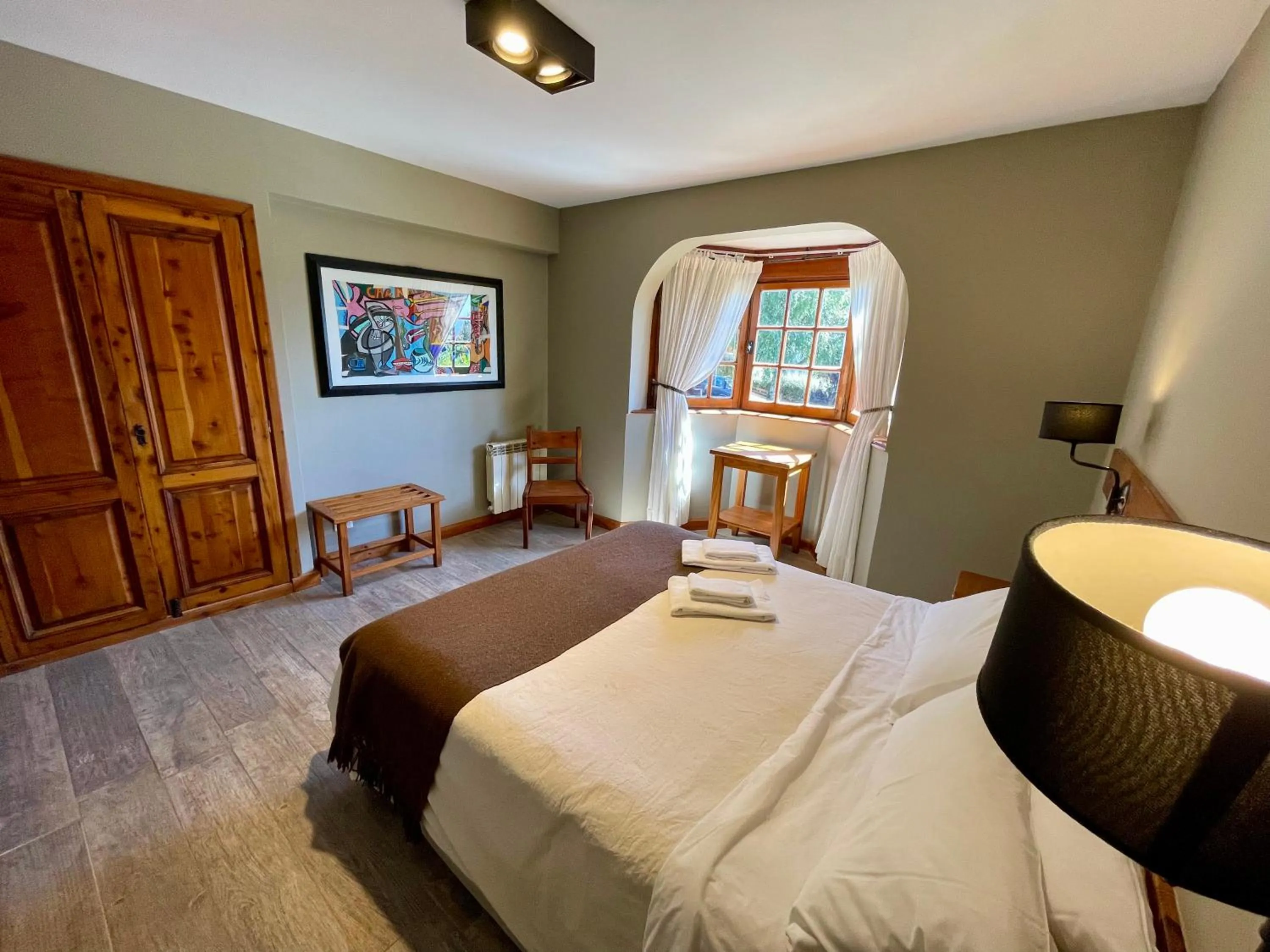 Photo of the whole room, Bed in Las Marianas Hotel