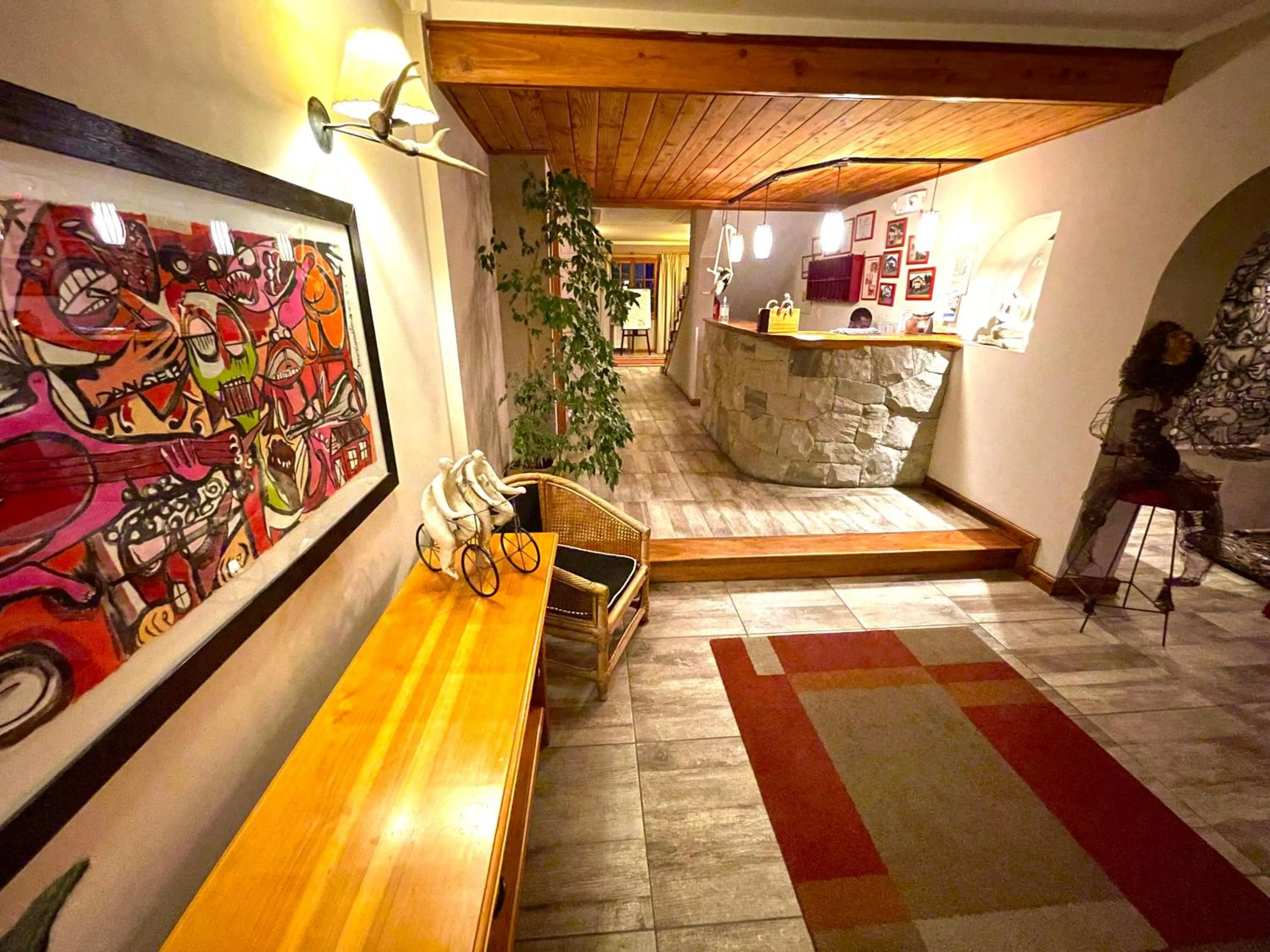 Lobby or reception in Las Marianas Hotel