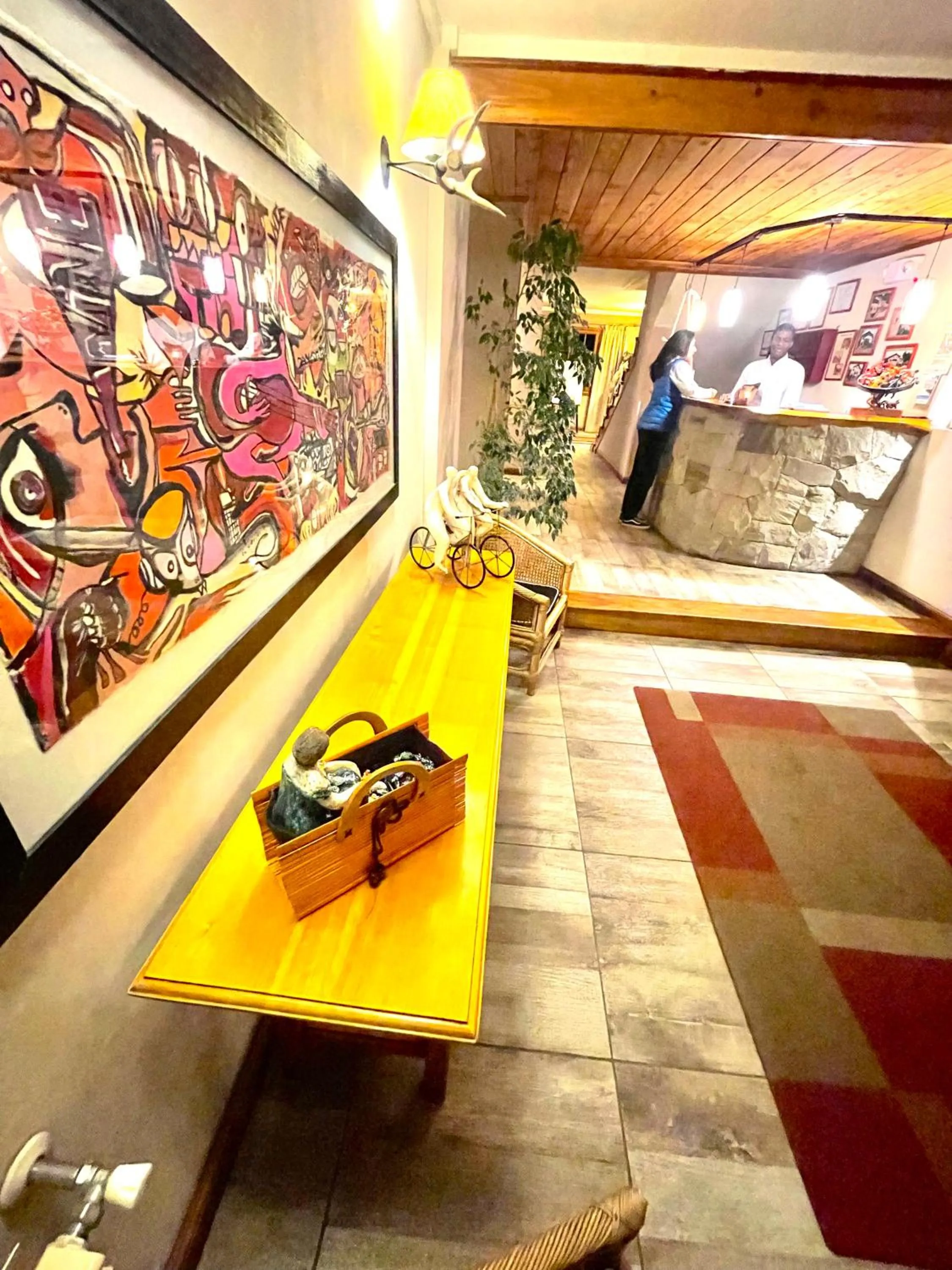 Lobby or reception in Las Marianas Hotel