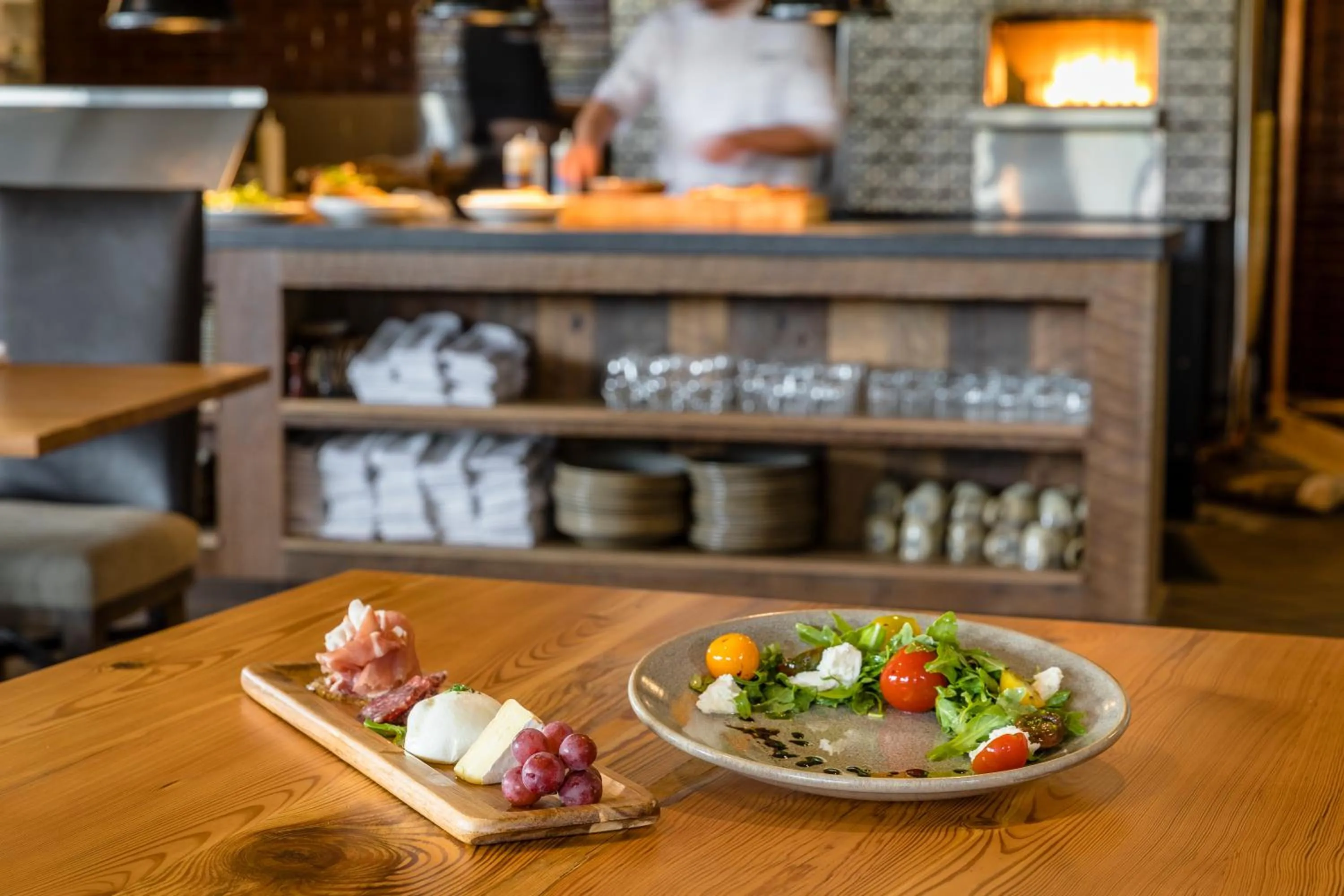 Food close-up in Sage Lodge