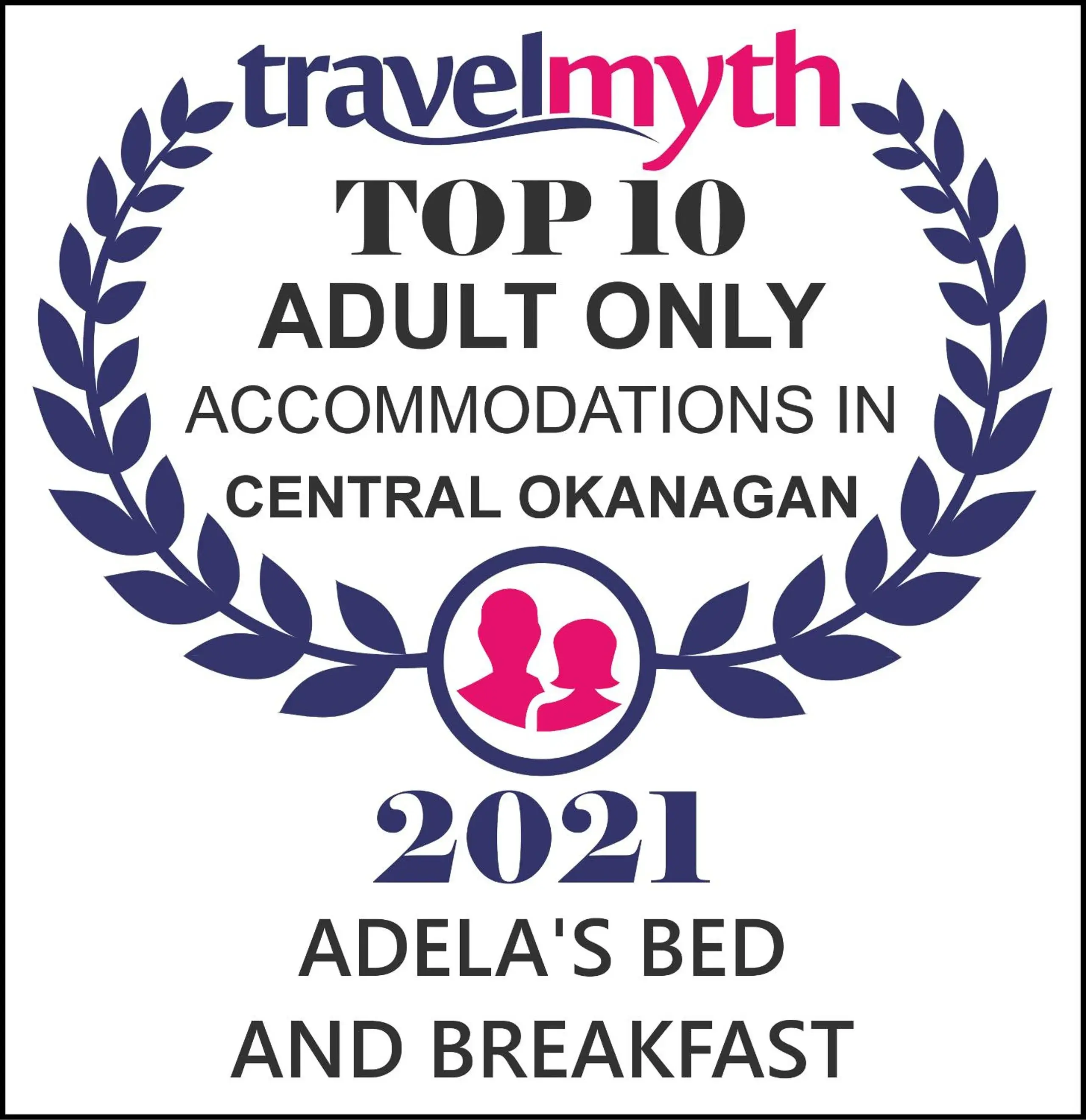 Certificate/Award in Adela's Bed and Breakfast Certificate/Award in Adela's Bed and Breakfast