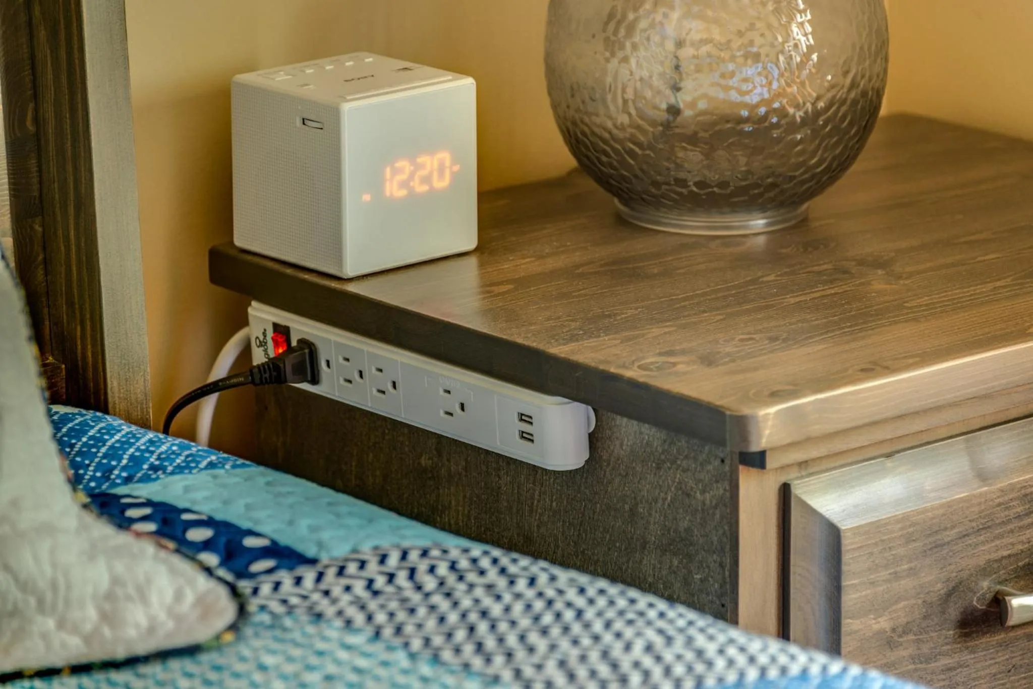 Decorative detail, Bed in Adela's Bed and Breakfast