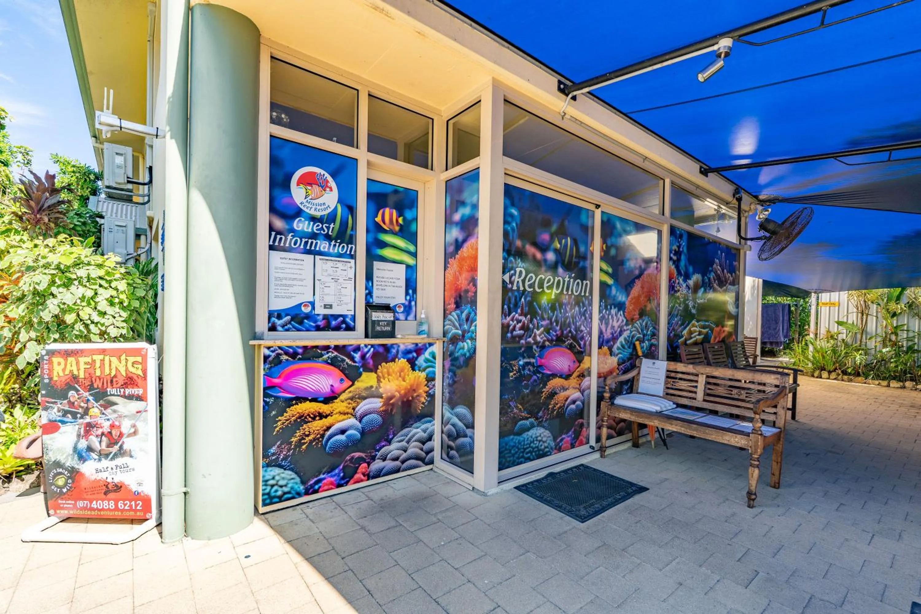 Lobby or reception in Mission Reef Resort