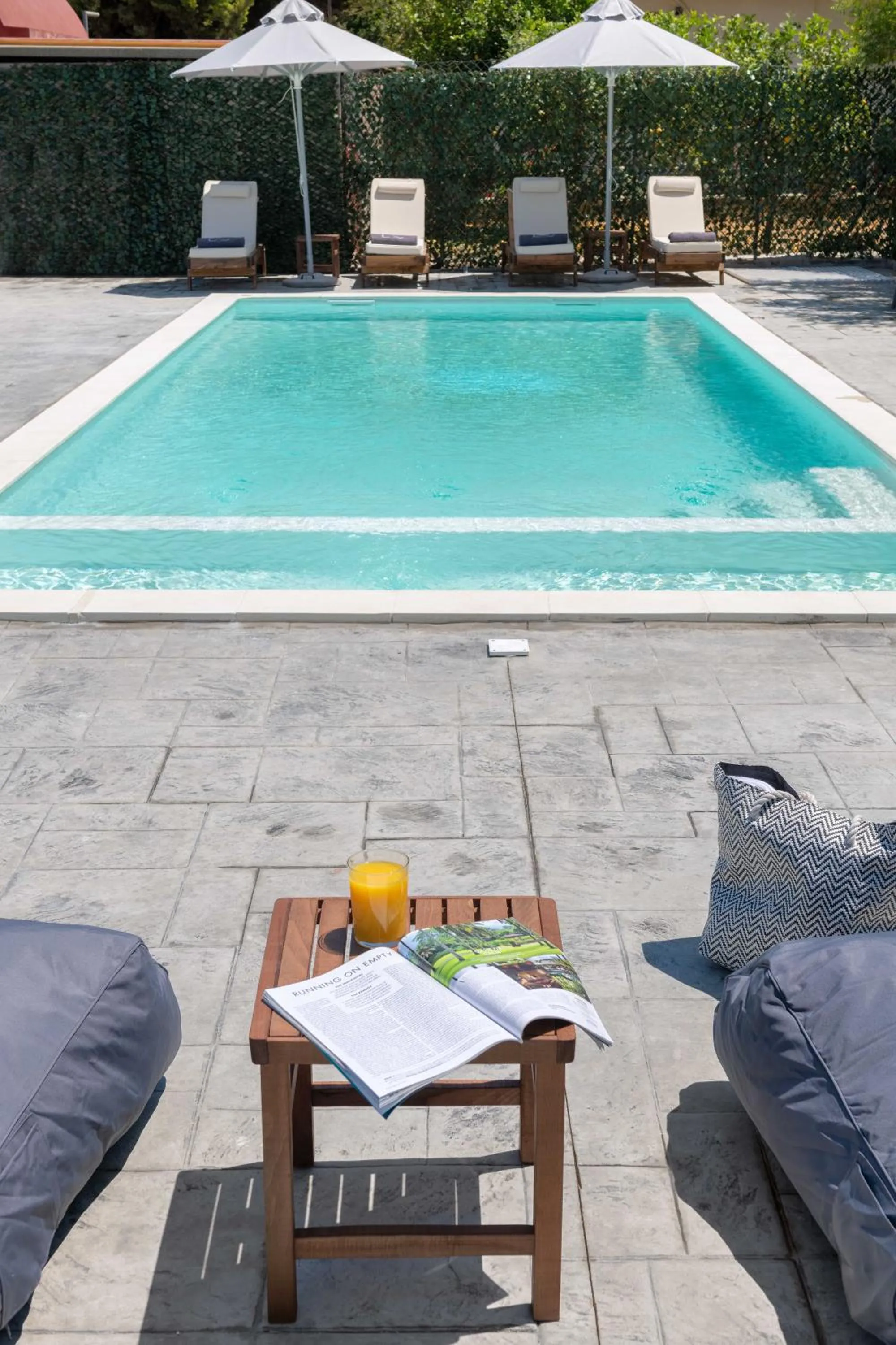 Swimming pool in L & C Boutique Apartments