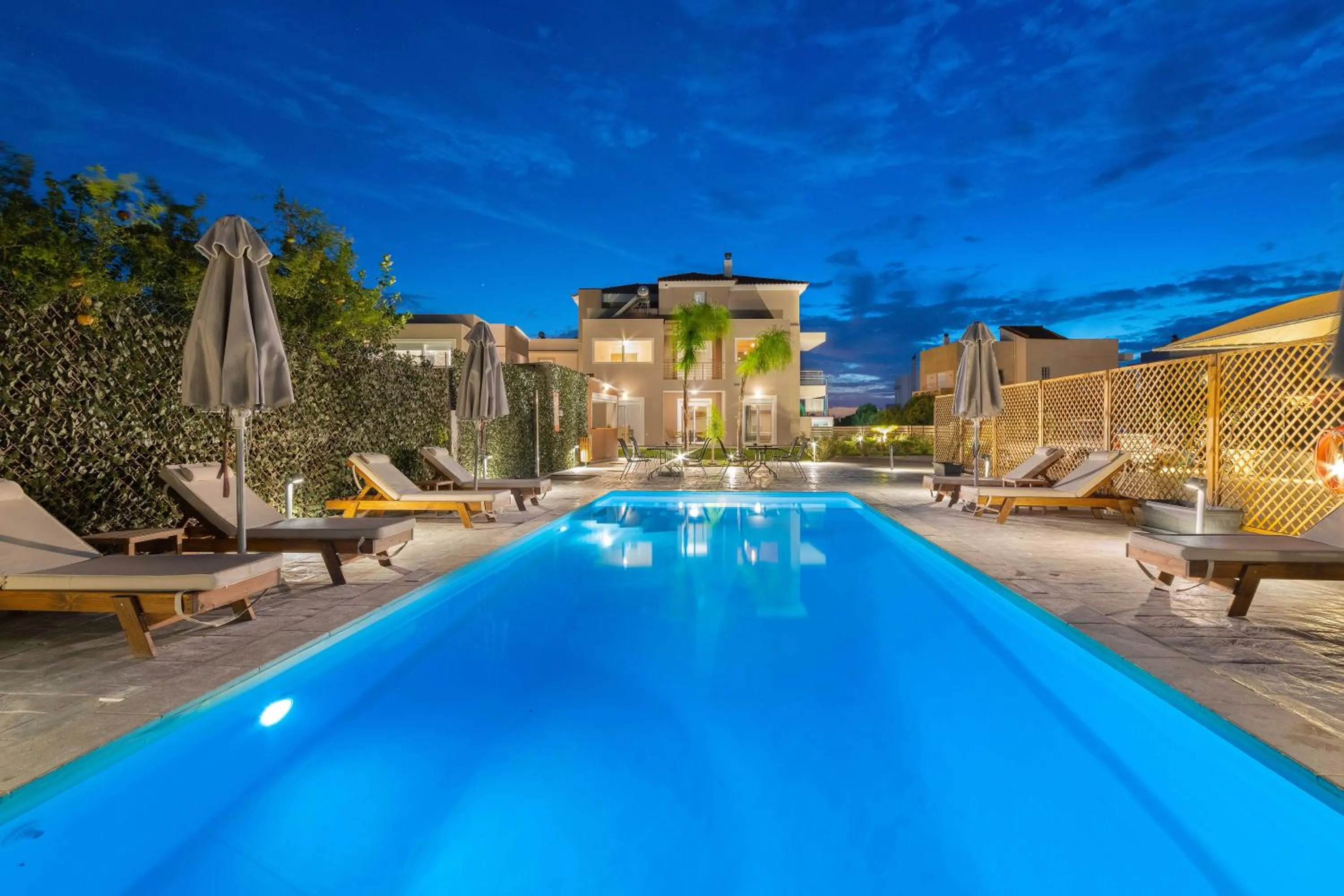 Garden in L & C Boutique Apartments