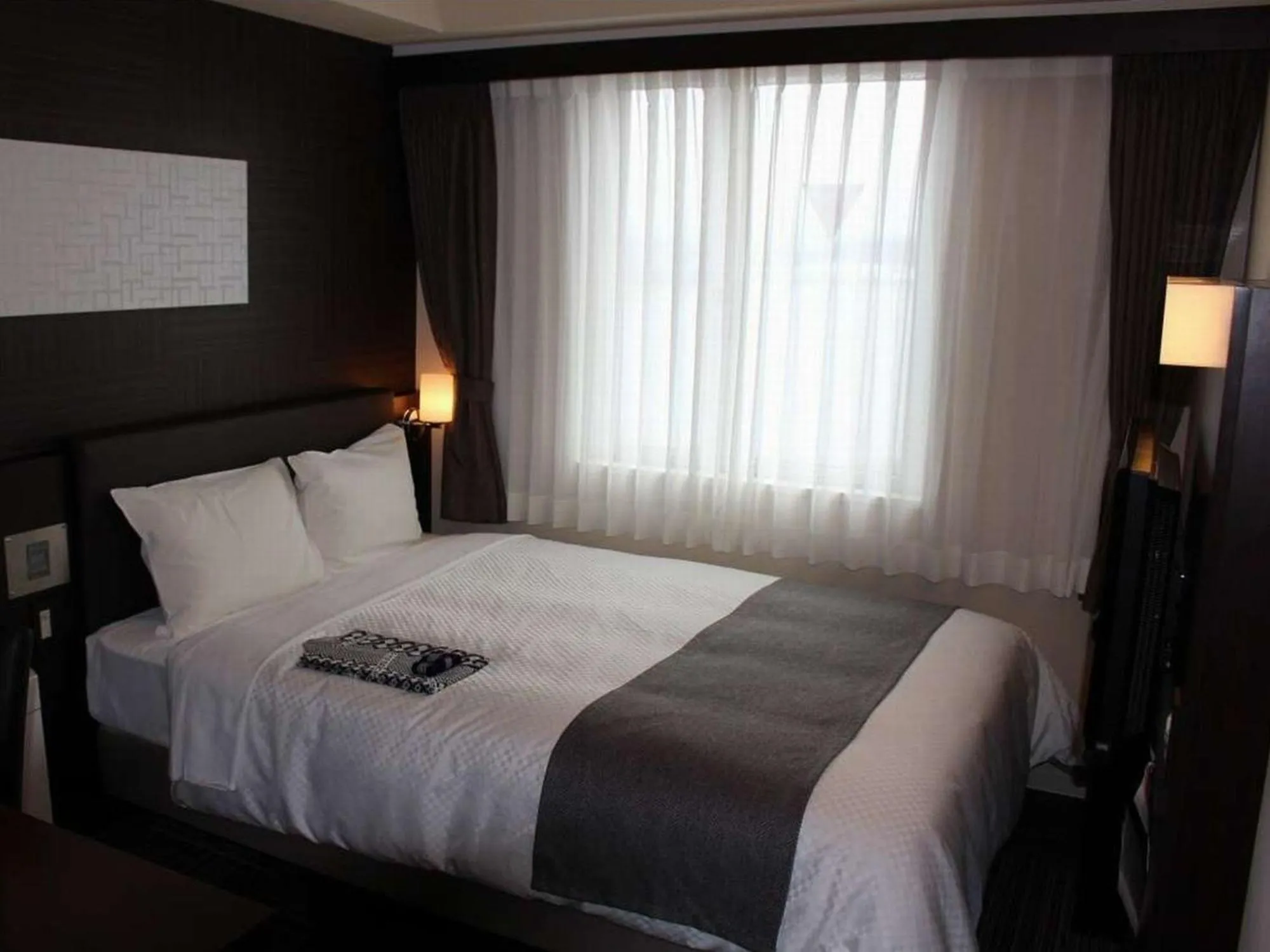 Bed in Matsue New Urban Hotel