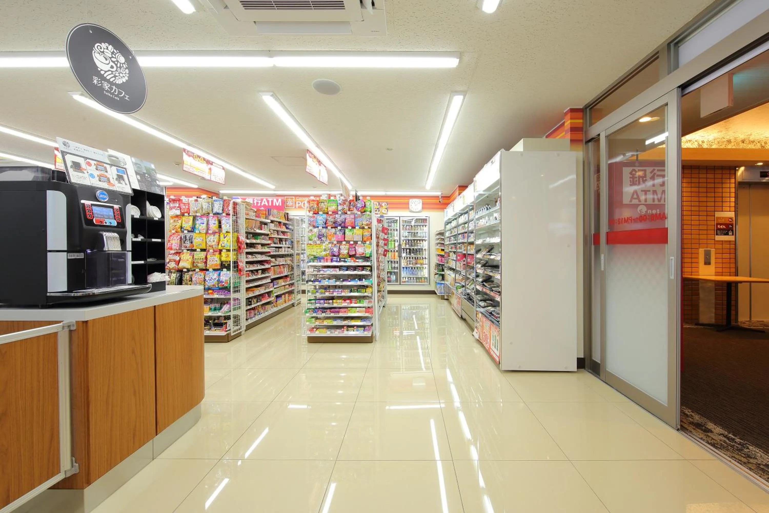 On-site shops in Matsue New Urban Hotel