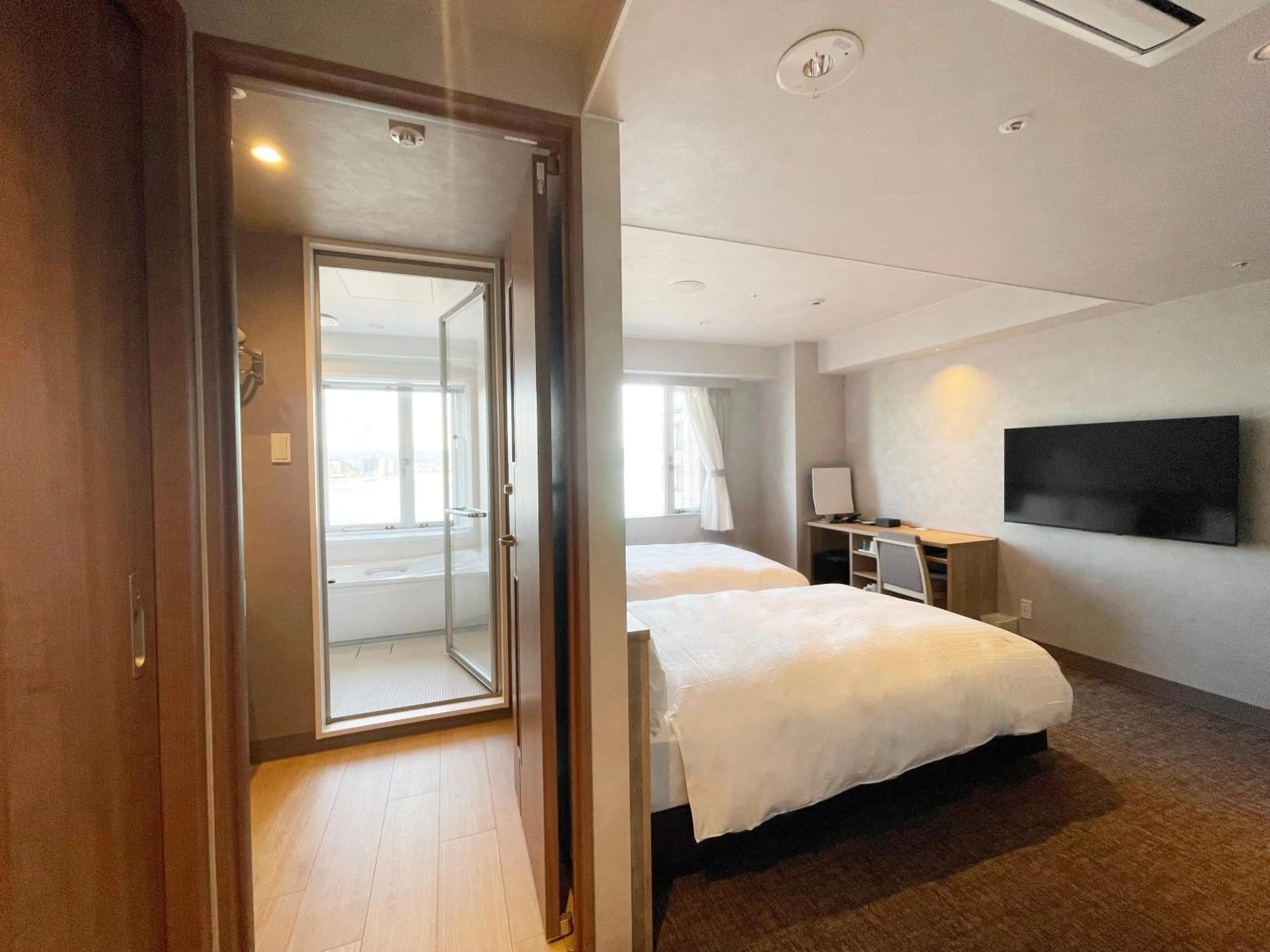 Photo of the whole room, Bed in Matsue New Urban Hotel