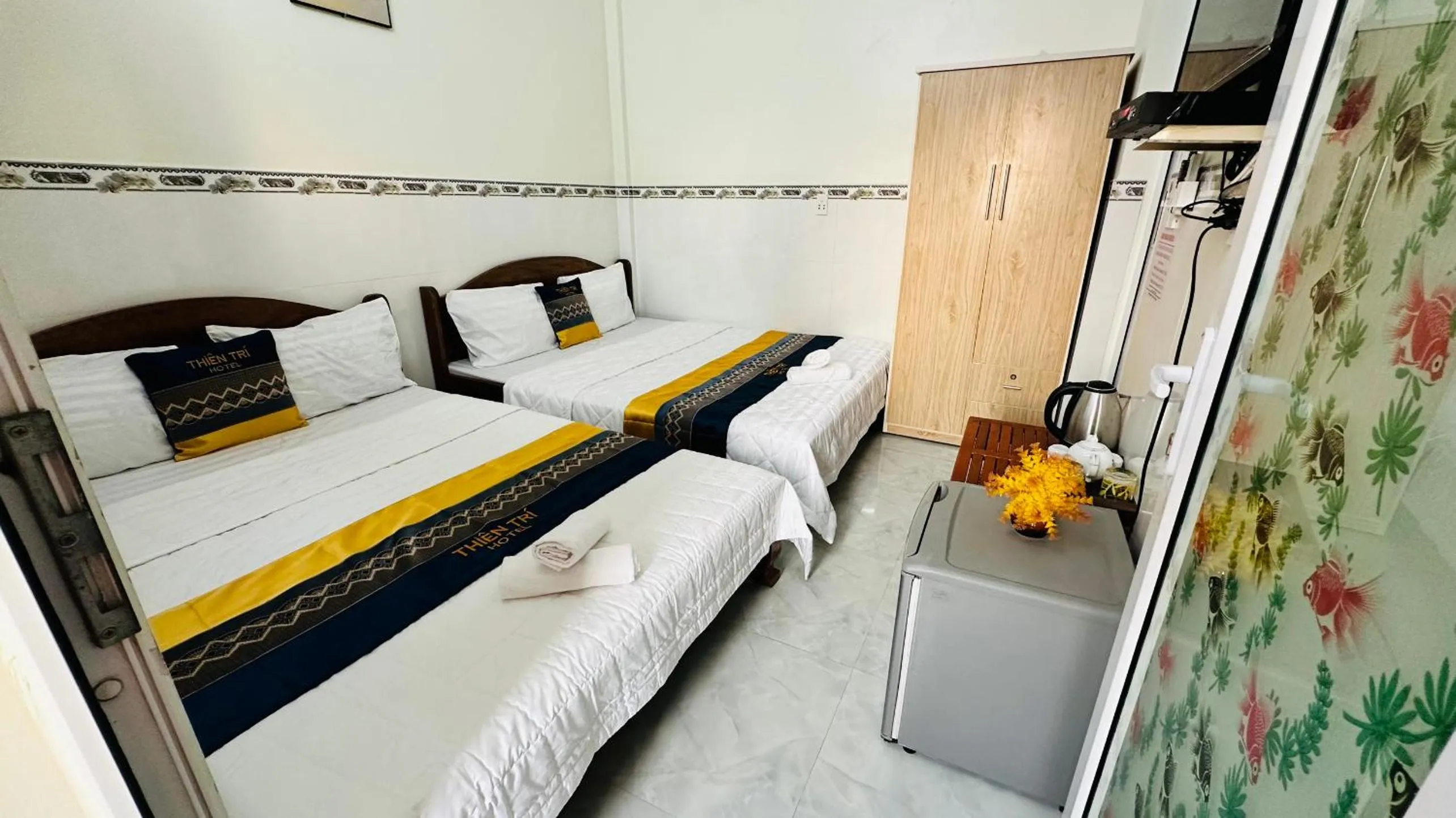 Property building, Bed in Khách Sạn Thiên Trí Lý Sơn