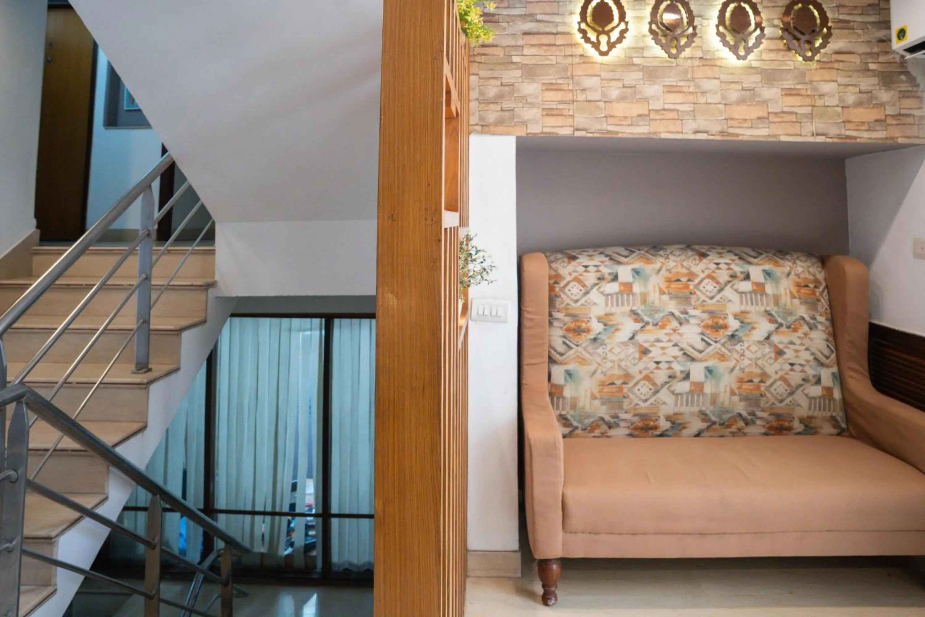 Seating area in Ahuja Residency DLF Phase 2